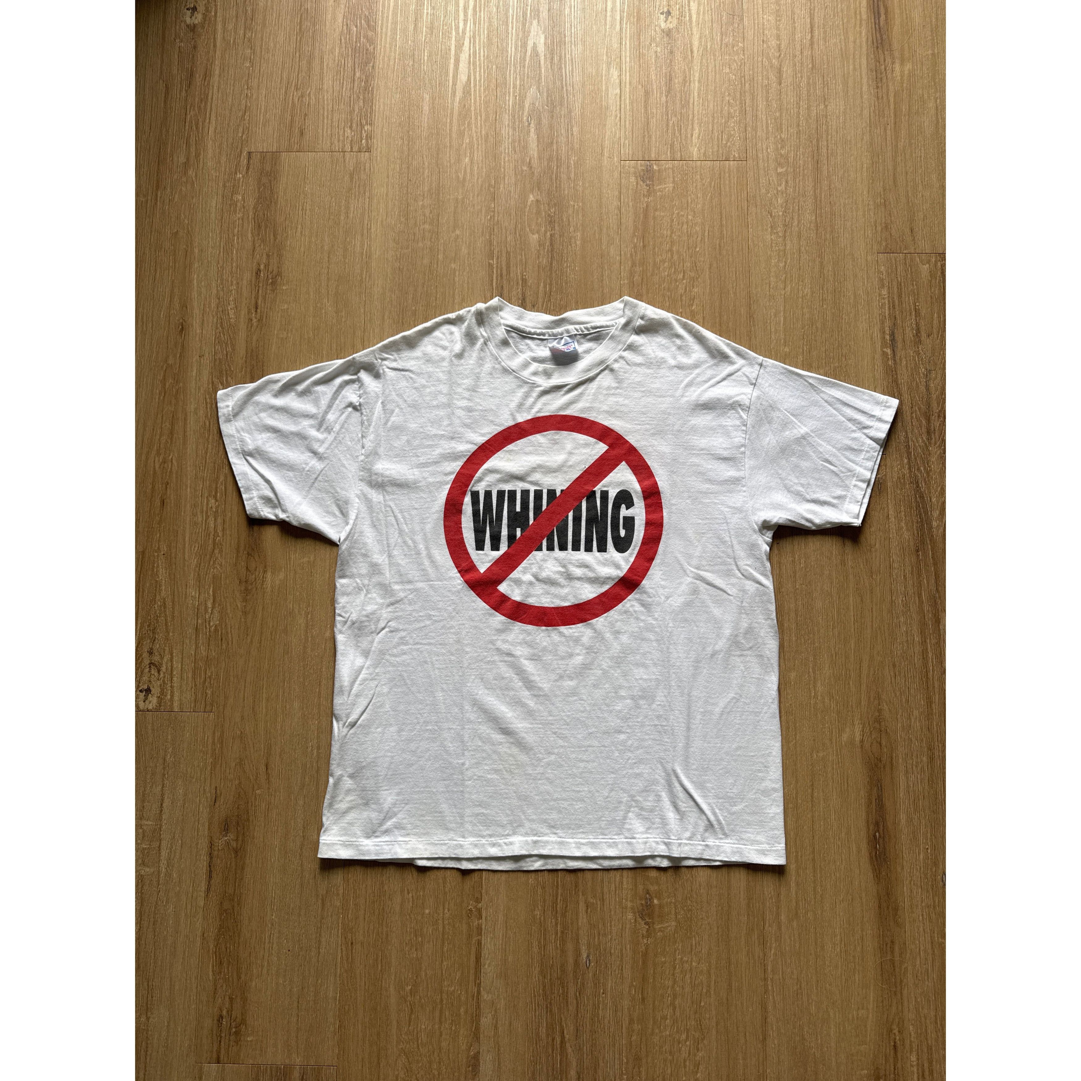 Other Vintage 90s No Whining Get Over It Tee Size US XL / EU 56 / 4 - 1 Thumbnail