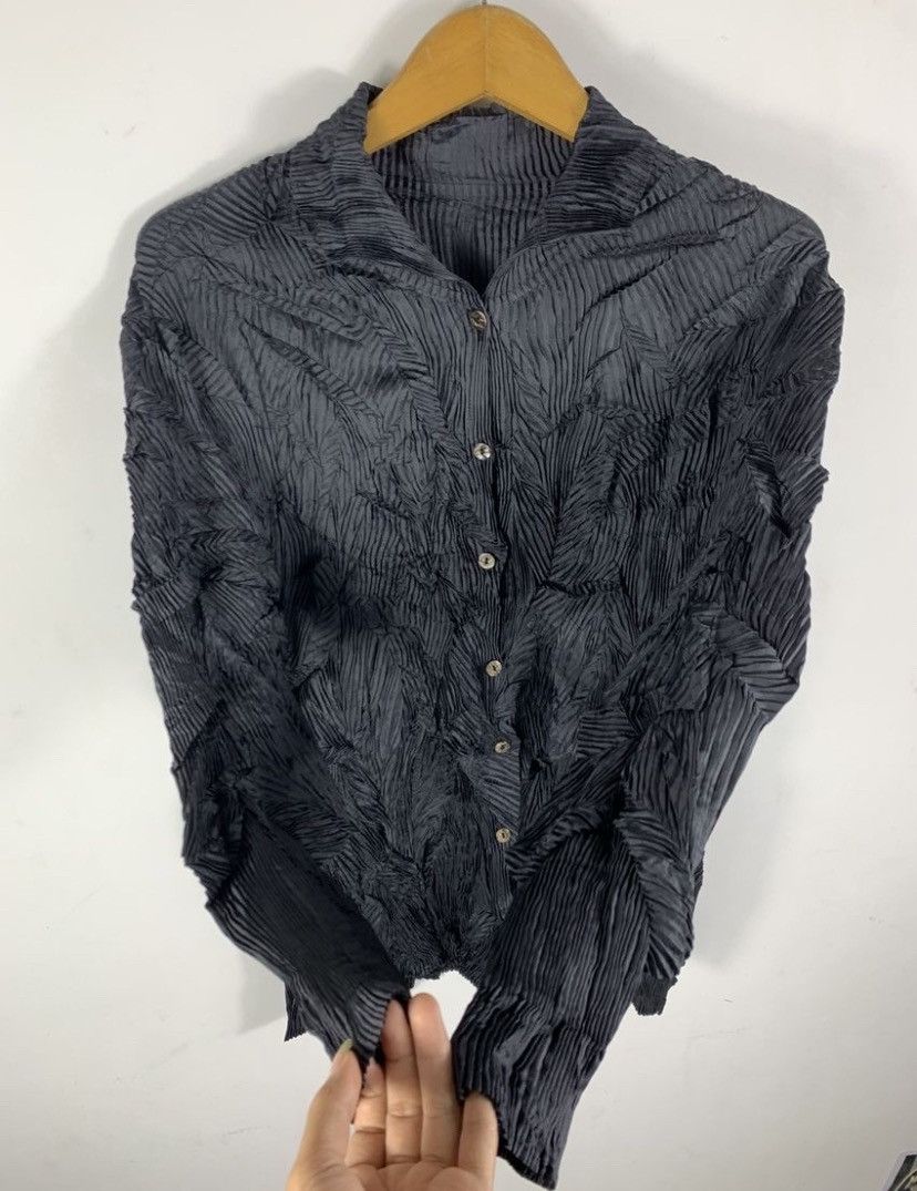 Hiroko Koshino Homme japanese Hiroko Bis Hiroko Koshino pleated issey yohji style Size US M / EU 48-50 / 2 - 4 Thumbnail