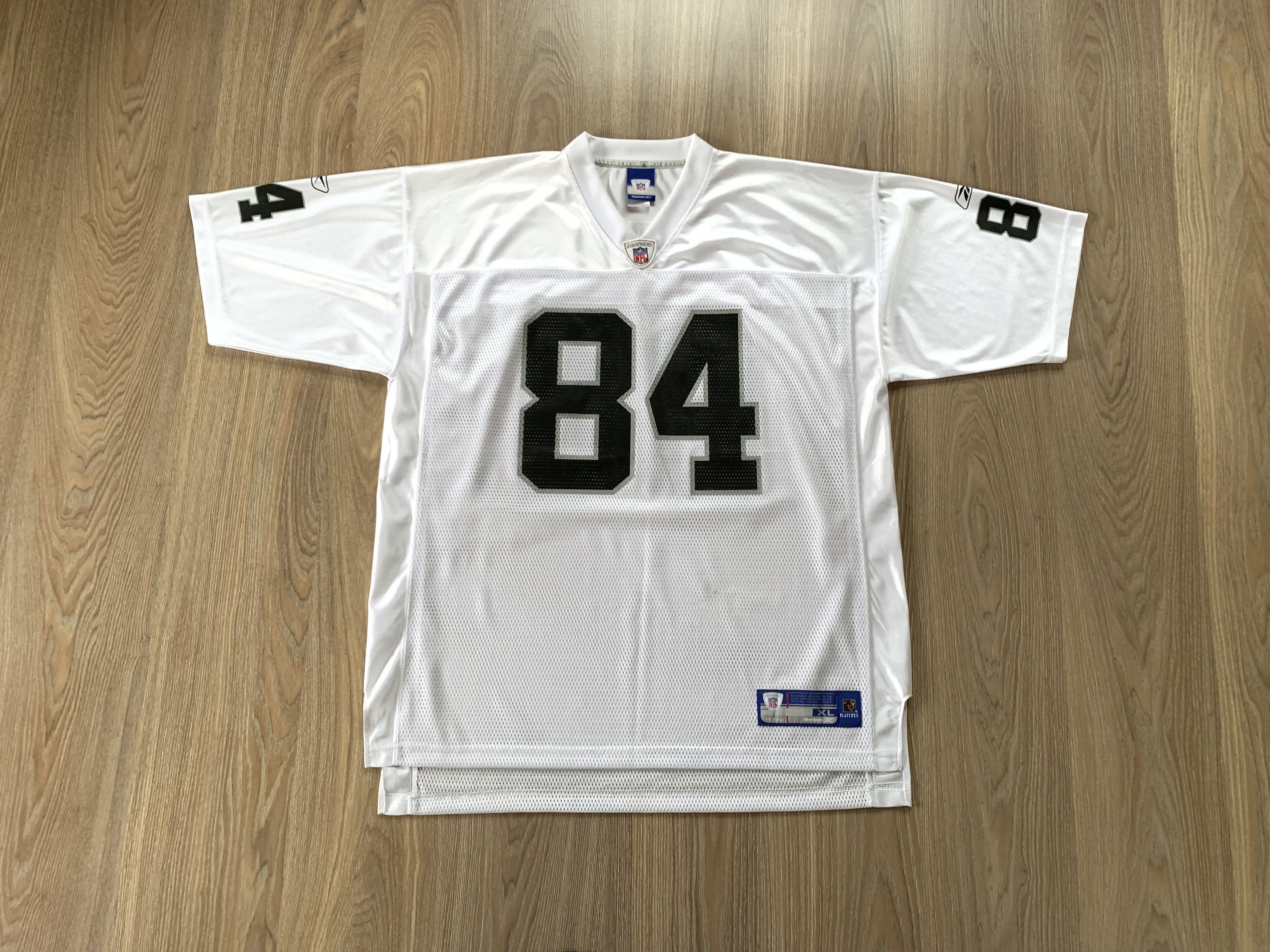 NFL × Reebok × Vintage Rare Reebok NFL Oakland Raiders Jerry Porter #84 Jersey Size US XL / EU 56 / 4 - 1 Thumbnail