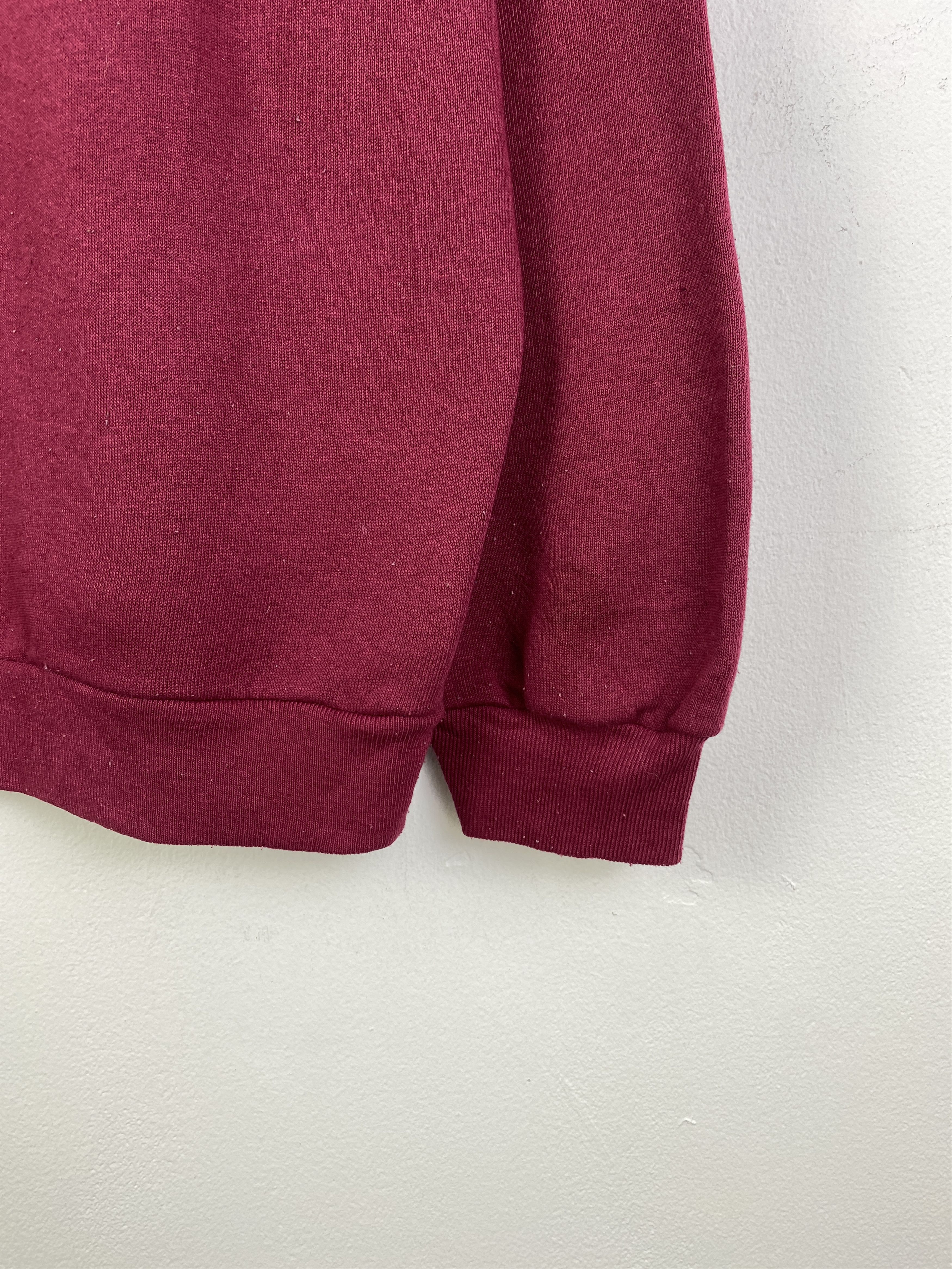 Vintage Vintage 90s Tultex Plain Pullover Sweatshirt SH0283 Size US XL / EU 56 / 4 - 7 Thumbnail