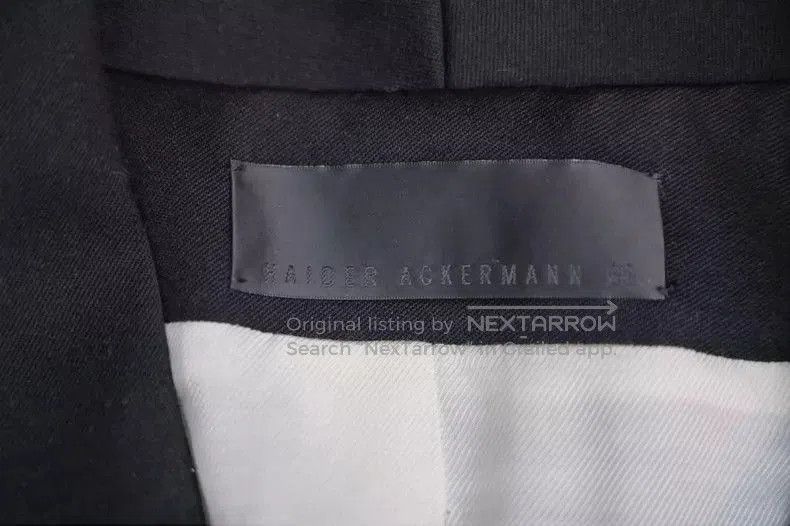 Haider Ackermann Haider Ackermann wool embroidered long coat. Size US S / EU 44-46 / 1 - 5 Thumbnail