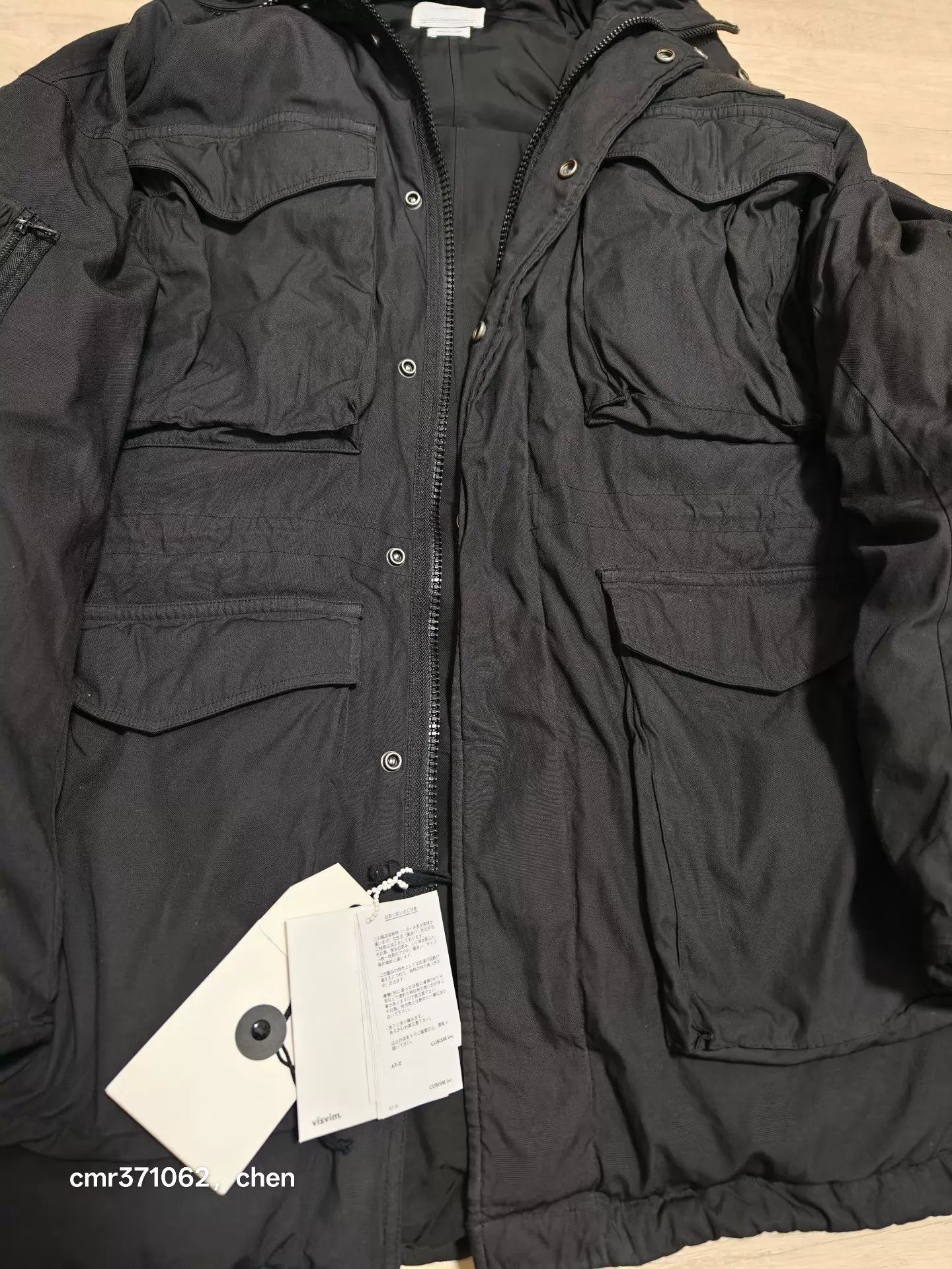 Visvim VISVIM 21AW KRUPA FIELD DOWN JKT (NY/C) Black 3 Size US L / EU 52-54 / 3 - 5 Thumbnail