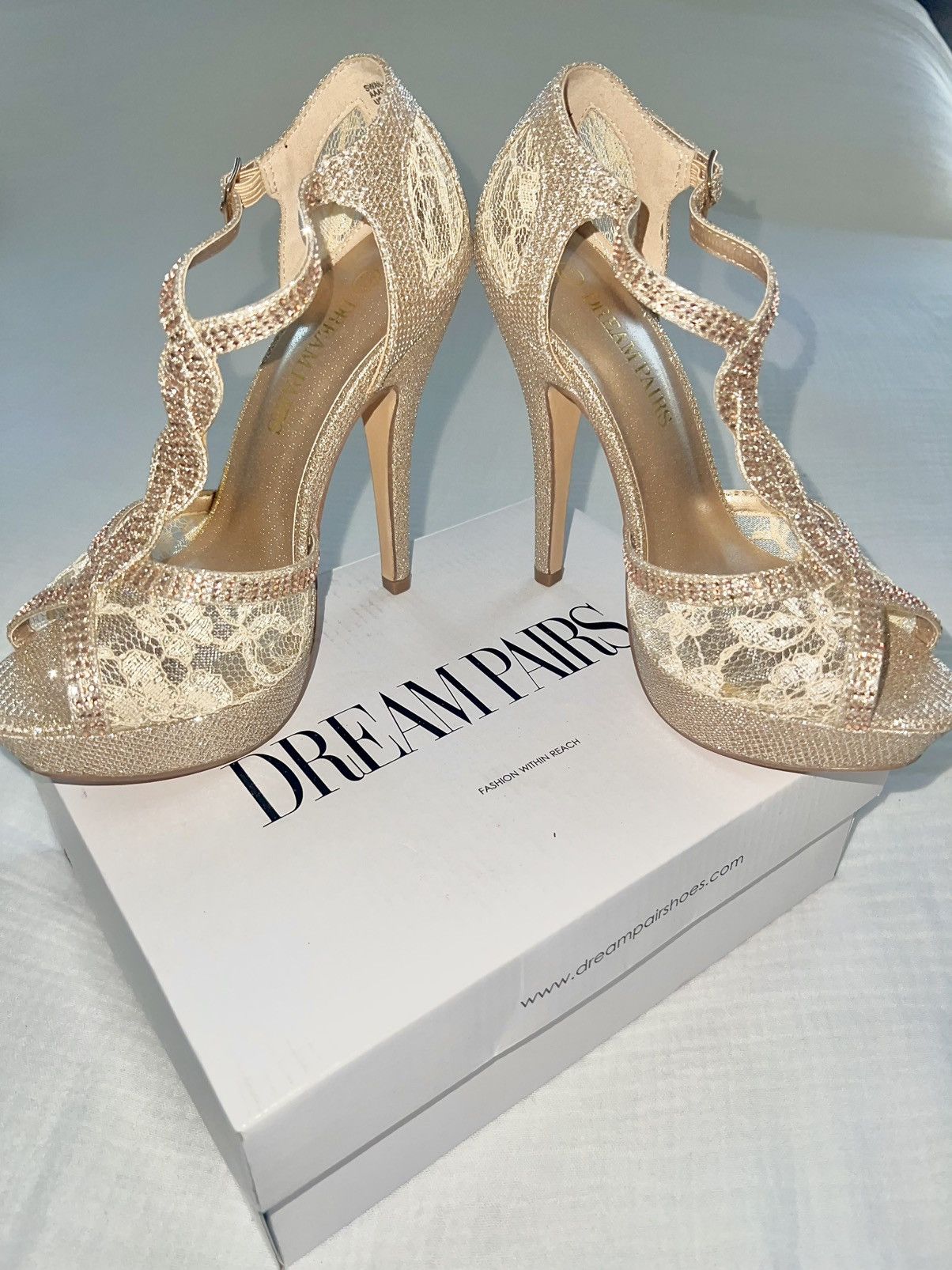 Other Gold Pumps Size US 6.5 / IT 36.5 - 1 Thumbnail