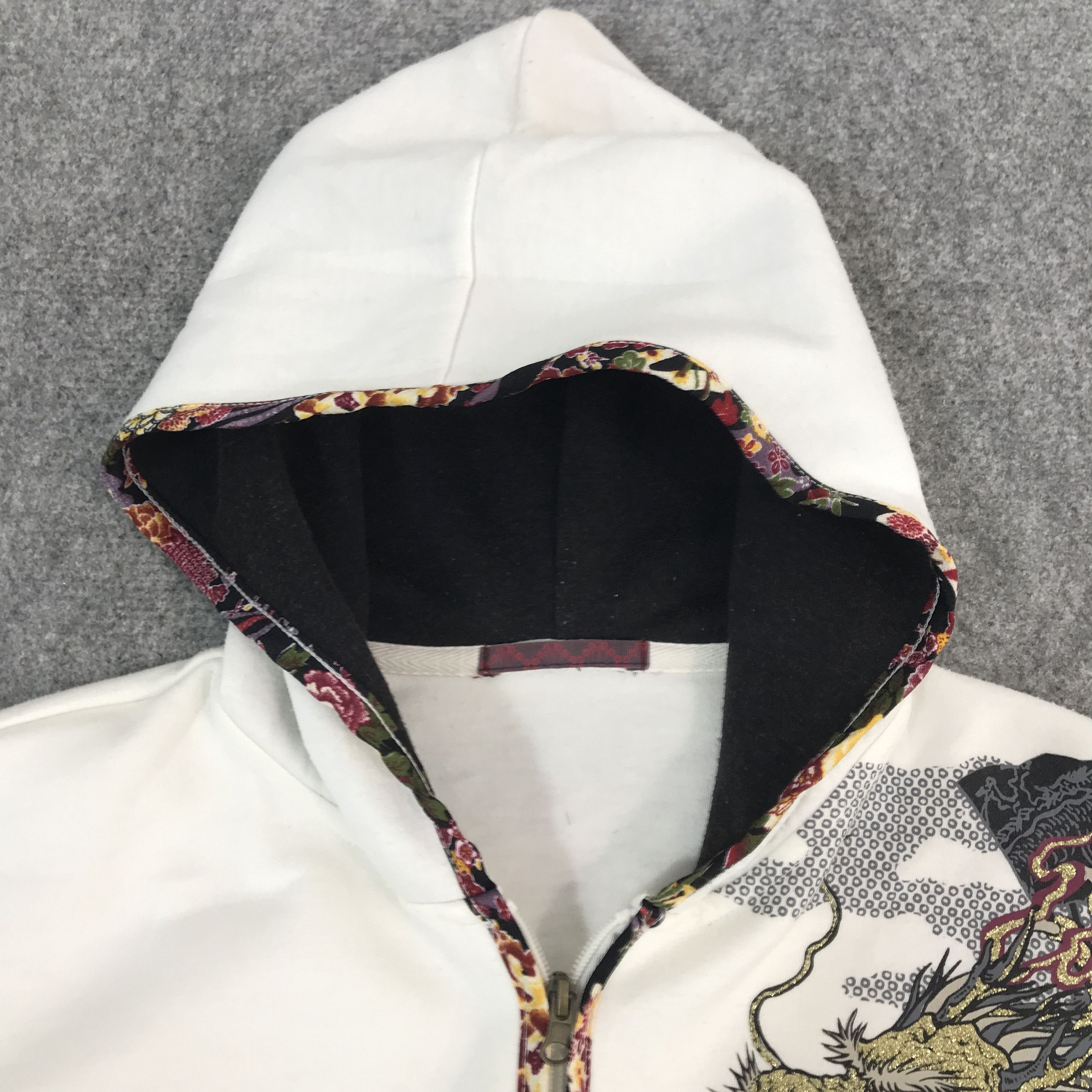 Designer × Japanese Brand Sukajan Dragon Japanese Style Zipper Jacket Hoodie Size US M / EU 48-50 / 2 - 7 Thumbnail