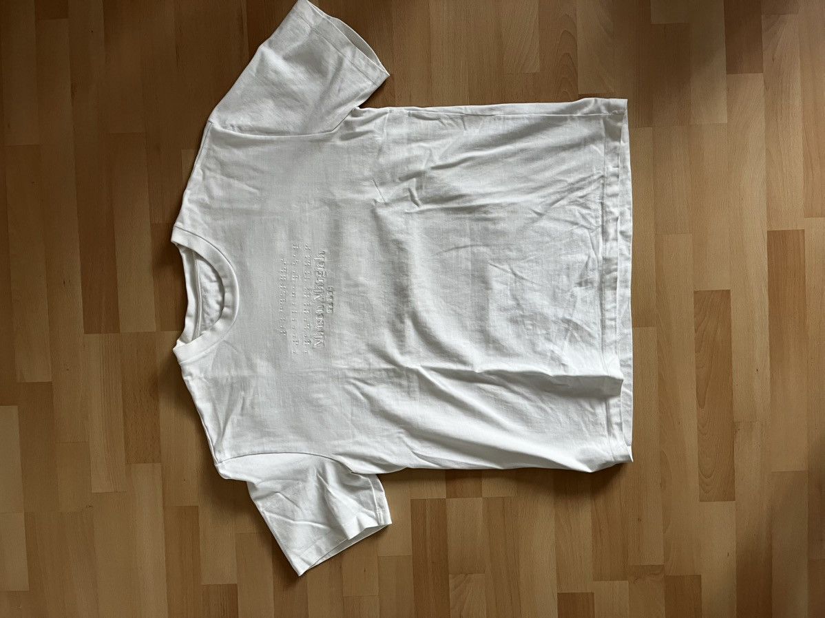 Maison Margiela Maison Margiela Braille Logo Tee Size US L / EU 52-54 / 3 - 4 Thumbnail