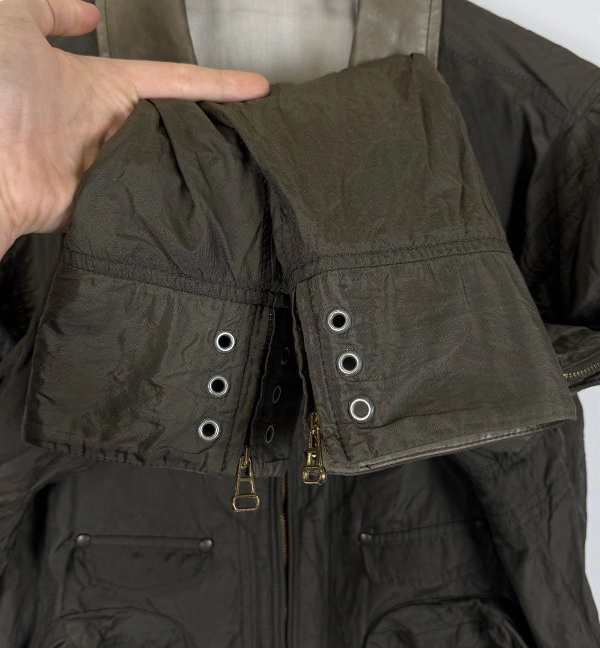 Diesel Diesel Psychotechnic Airotic Air Force Bomber Jacket Women’s Size XXL / US 16-18 / IT 52-54 - 5 Thumbnail