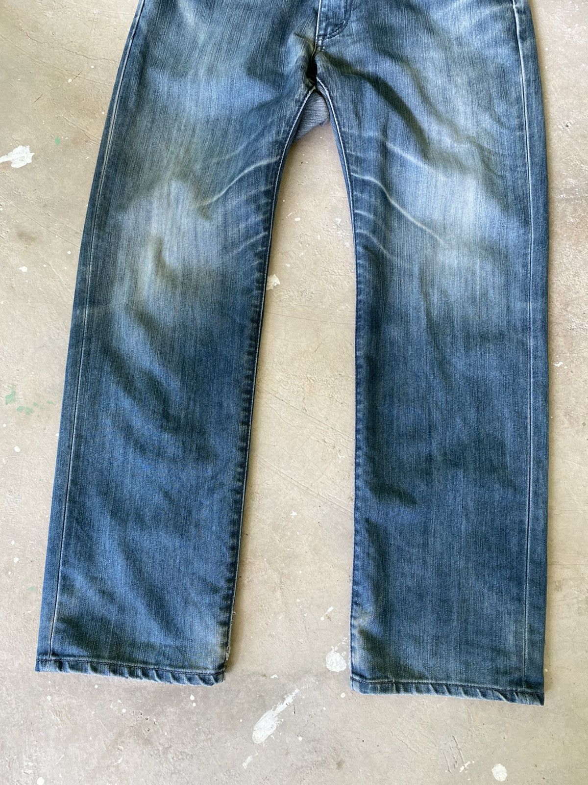 Edwin Edwin Premia Japanese Faded Denim Jeans W33 Size US 33 - 3 Thumbnail
