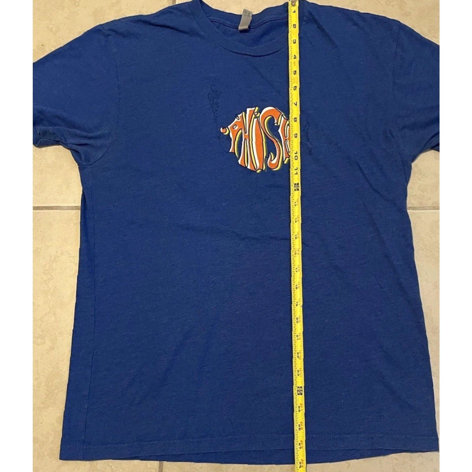 Vintage Phish 2019 Tour Shirt M Concert Graphic Tee Blues Tie Dye Jerry Garcia 60s 70s 80s 90s Hippie Woodstock Grateful Dead Concert Mens T-Shirt Size US M / EU 48-50 / 2 - 7 Thumbnail