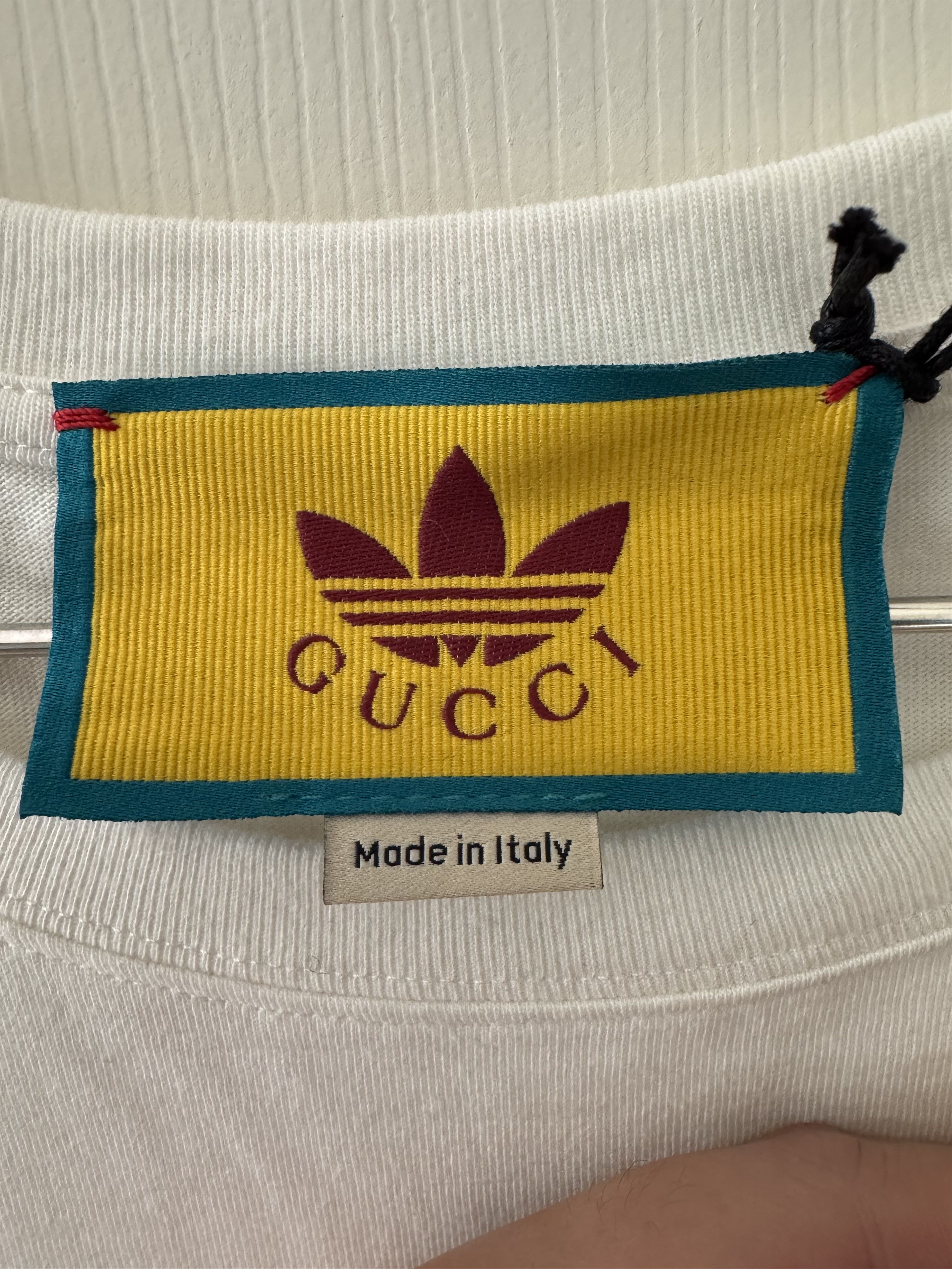 Gucci NEW GUCCI X ADIDAS SPECULUM MAJUS T-SHIRT (SZ XS OVERSIZD) Size US M / EU 48-50 / 2 - 4 Thumbnail