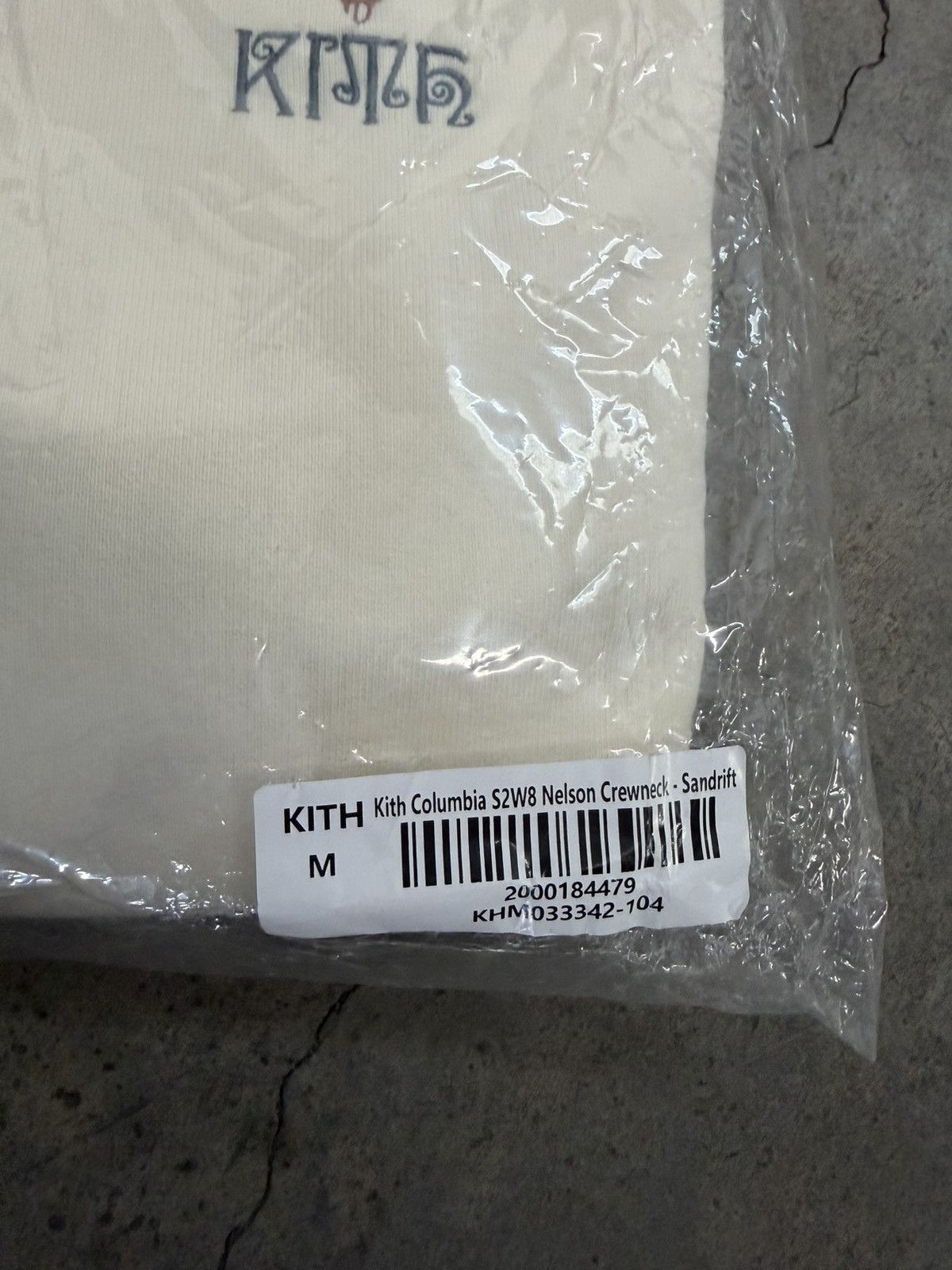 Kith Kith Columbia S2W8 Nelson Crewneck Sandrift Size US M / EU 48-50 / 2 - 12 Thumbnail