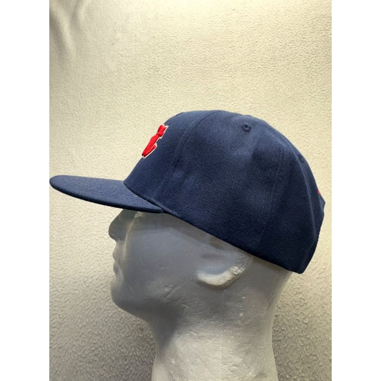Vintage Onnit Navy Blue Adjustable Snapback Hat With Red Embroidered Logo Size ONE SIZE - 4 Thumbnail