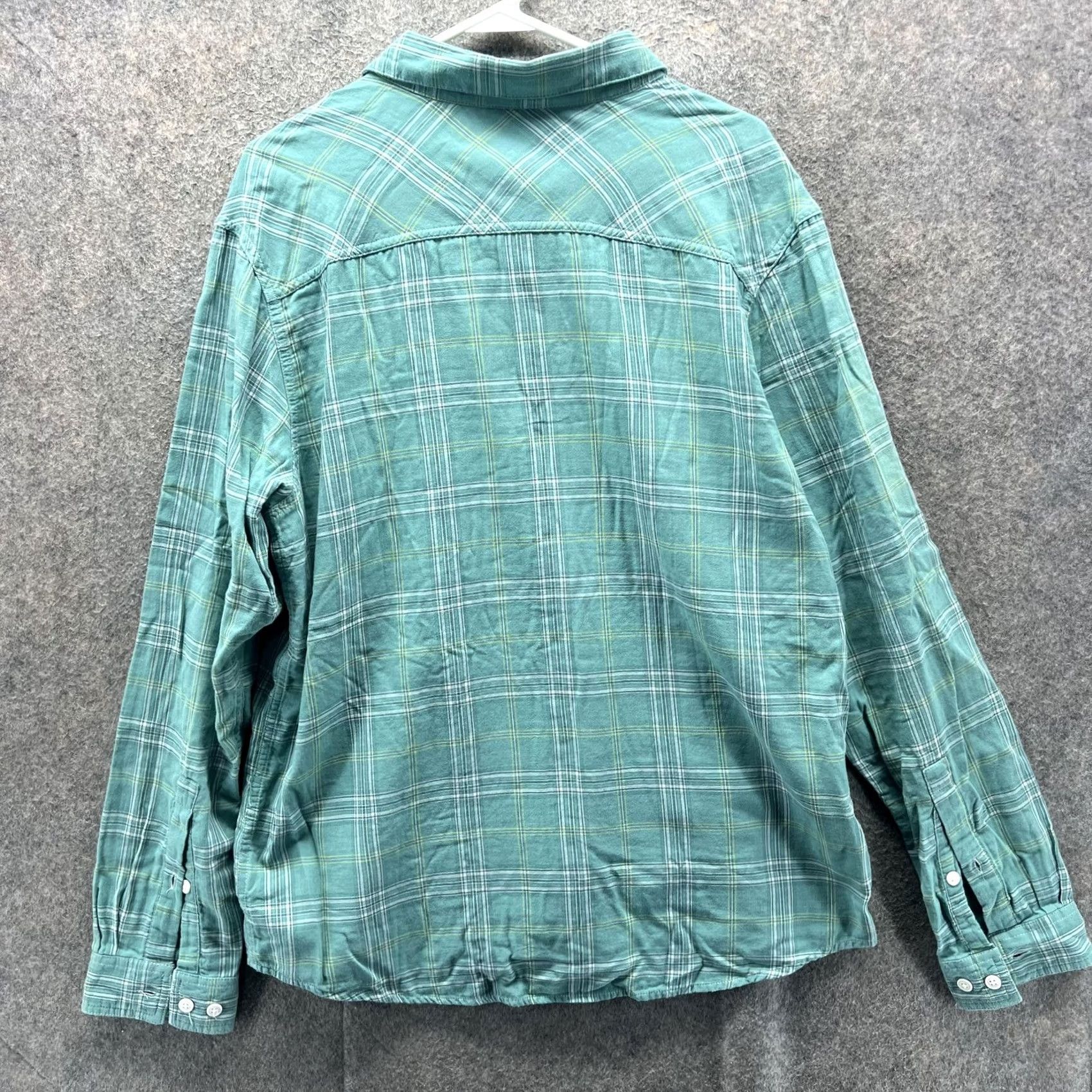 Vintage Columbia Shirt Mens Large Green Plaid Button Down Long Sleeve Cotton Outdoor Size US L / EU 52-54 / 3 - 2 Thumbnail