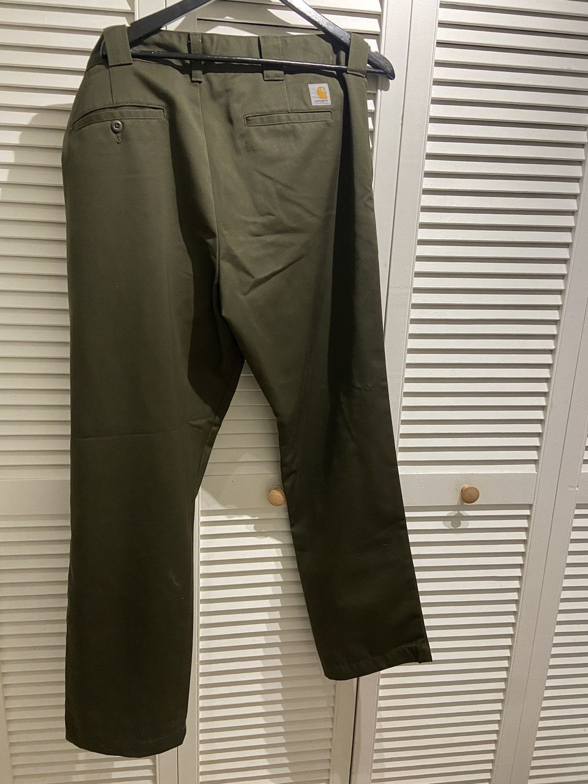 Carhartt Wip Carhartt WIP Master pant in office green poly twill W36 Size US 36 / EU 52 - 3 Thumbnail