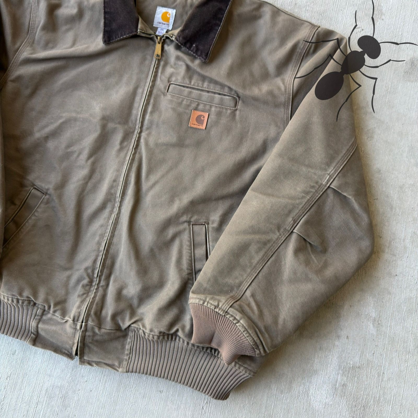 Carhartt × Vintage Carhartt green brown bankston work wear jacket Size US XXL / EU 58 / 5 - 3 Thumbnail