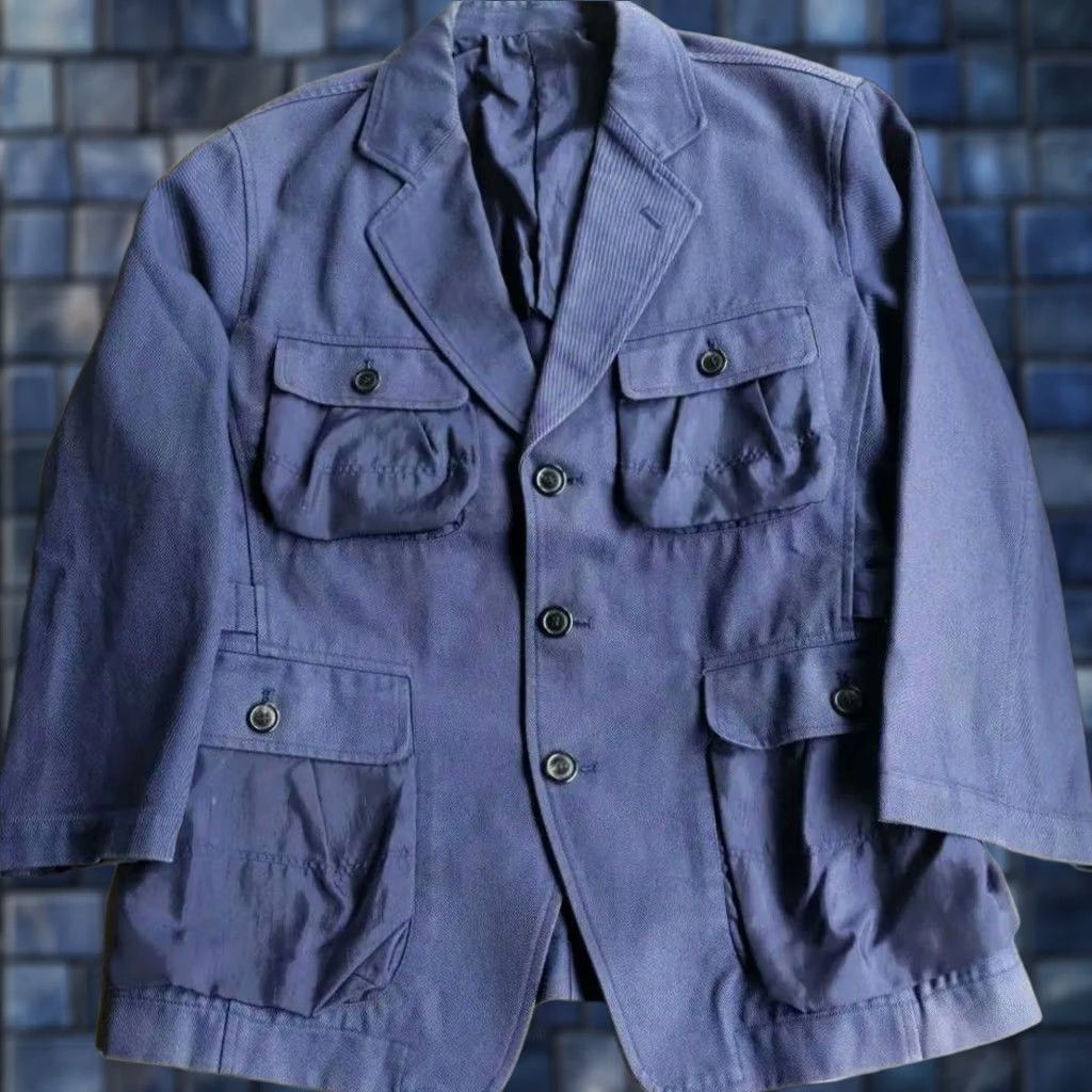 Issey Miyake ISSEY MIYAKE JACKET Men XL Multicolor Cotton Parachute Hunting Casual Apparel Shirt? Size US XL / EU 56 / 4 - 1 Thumbnail