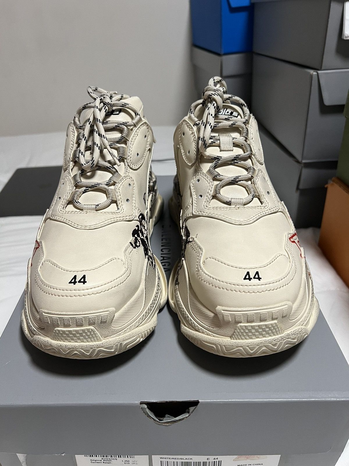 Balenciaga Balenciaga DIY Triple S Discontinued Size US 11 / EU 44 - 3 Thumbnail