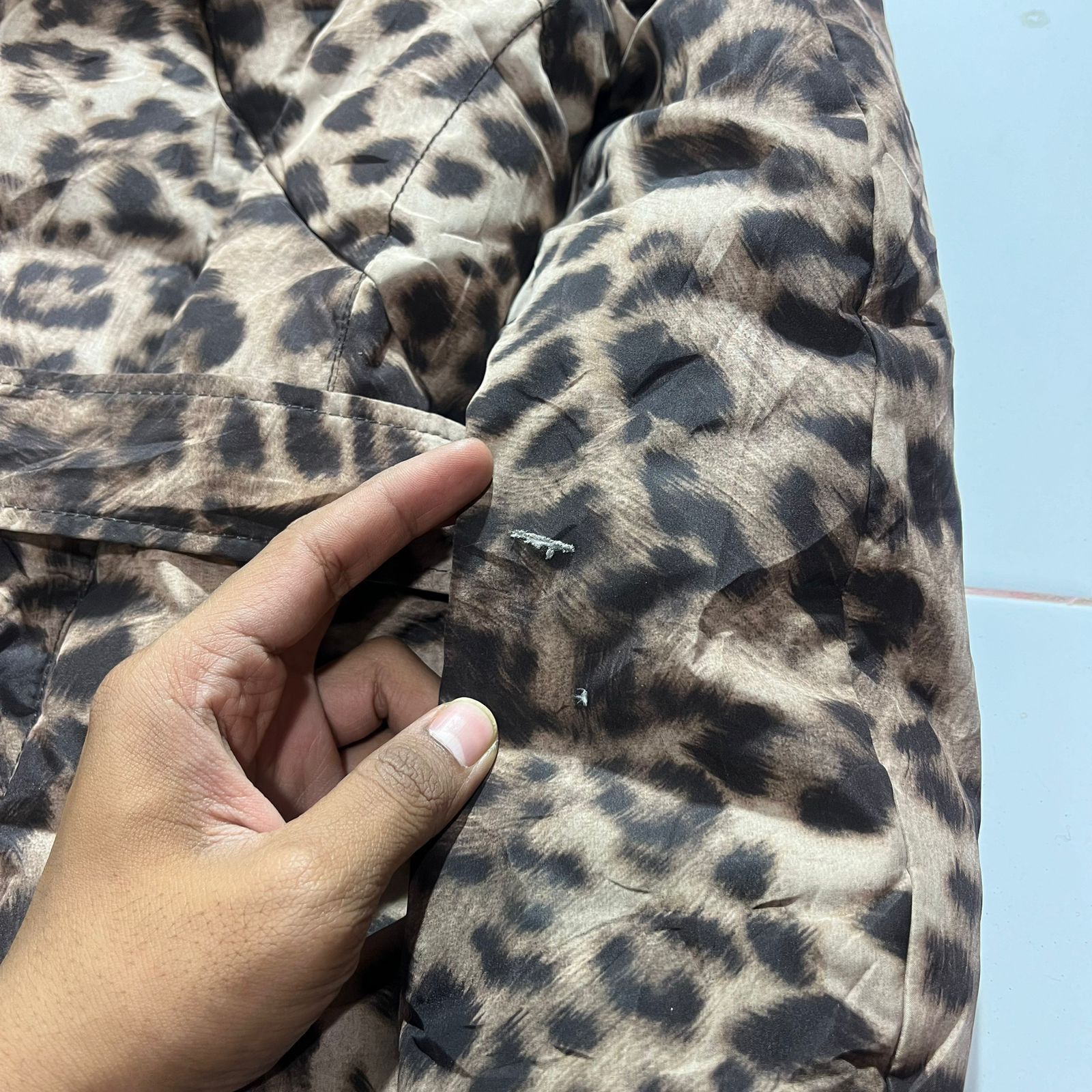 Le Grande Bleu (L.G.B.) Jessi New York Leopard LGB Style Fur Jacket Size M / US 6-8 / IT 42-44 - 9 Thumbnail