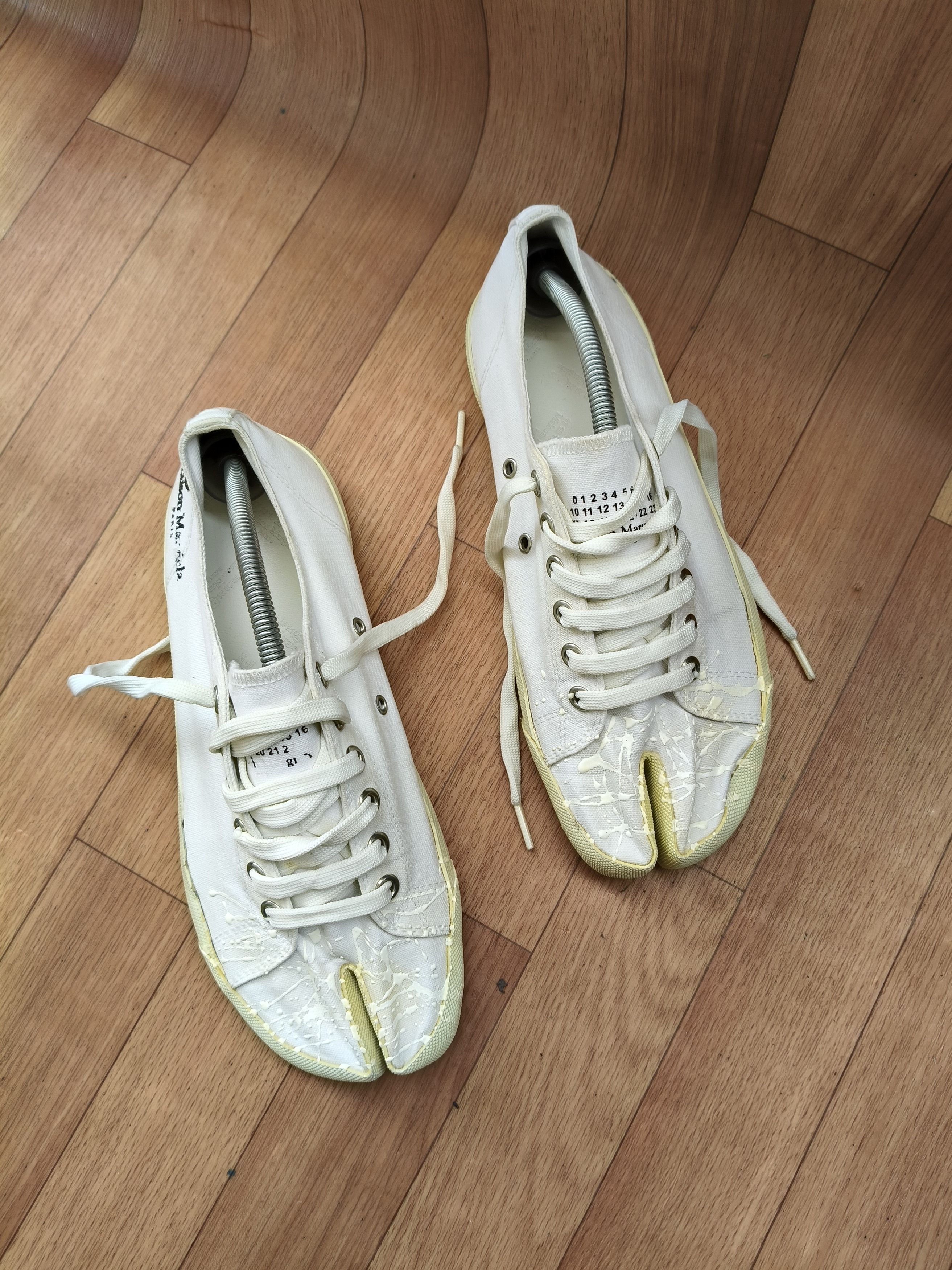 Maison Margiela Maison Margiela splatter canvas tabi Size US 9.5 / EU 42-43 - 8 Thumbnail