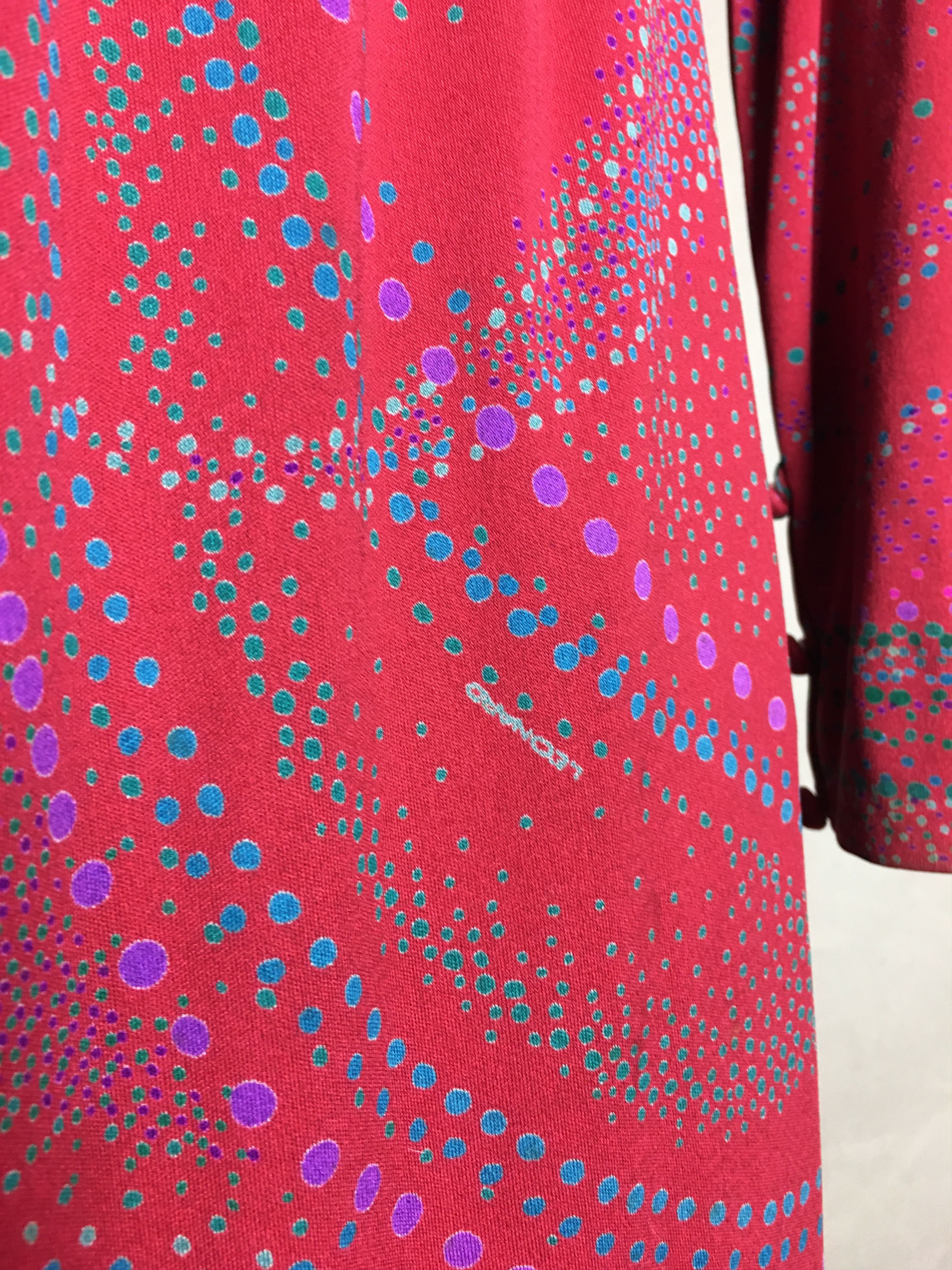 Leonard Paris Leonard Paris Vintage Silk Dress Paisley Print Size M / US 6-8 / IT 42-44 - 8 Thumbnail