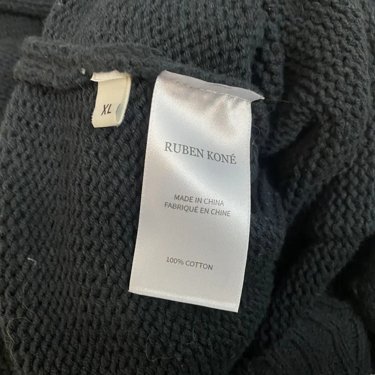 Ruben Kone Cropped Oversized Cardigan Size US XL / EU 56 / 4 - 2 Thumbnail