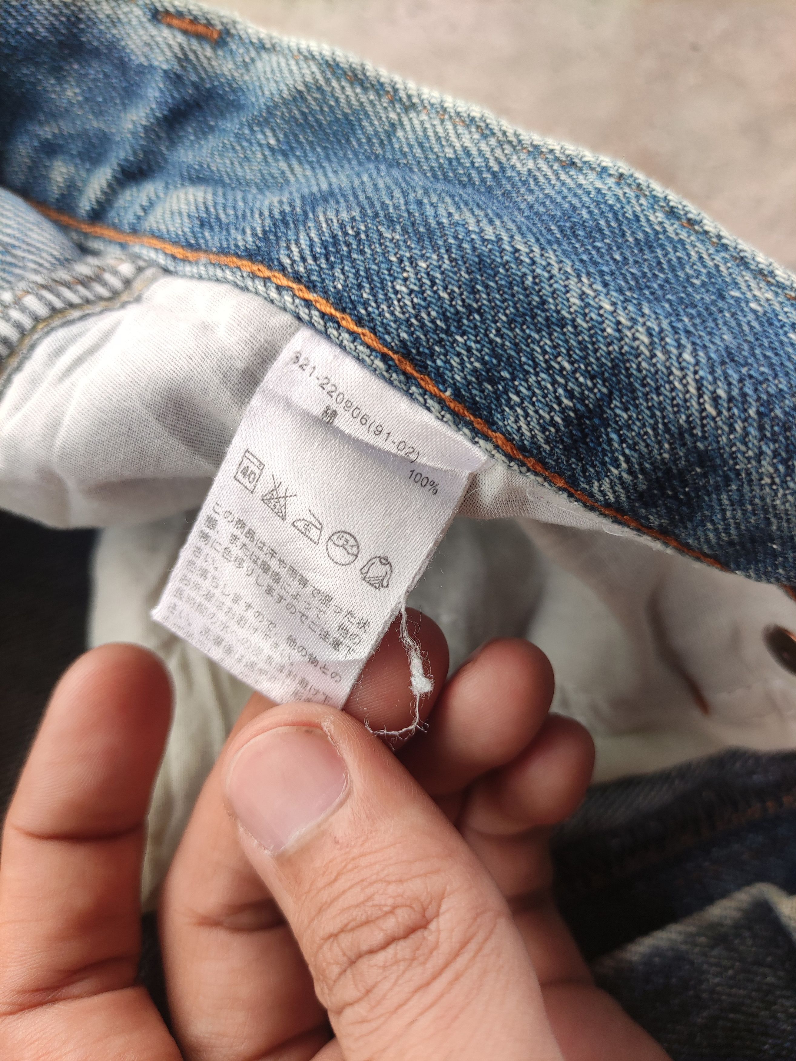 GU Vintage GU Jean Distressed Faded Denim Pants Size US 32 / EU 48 - 7 Thumbnail