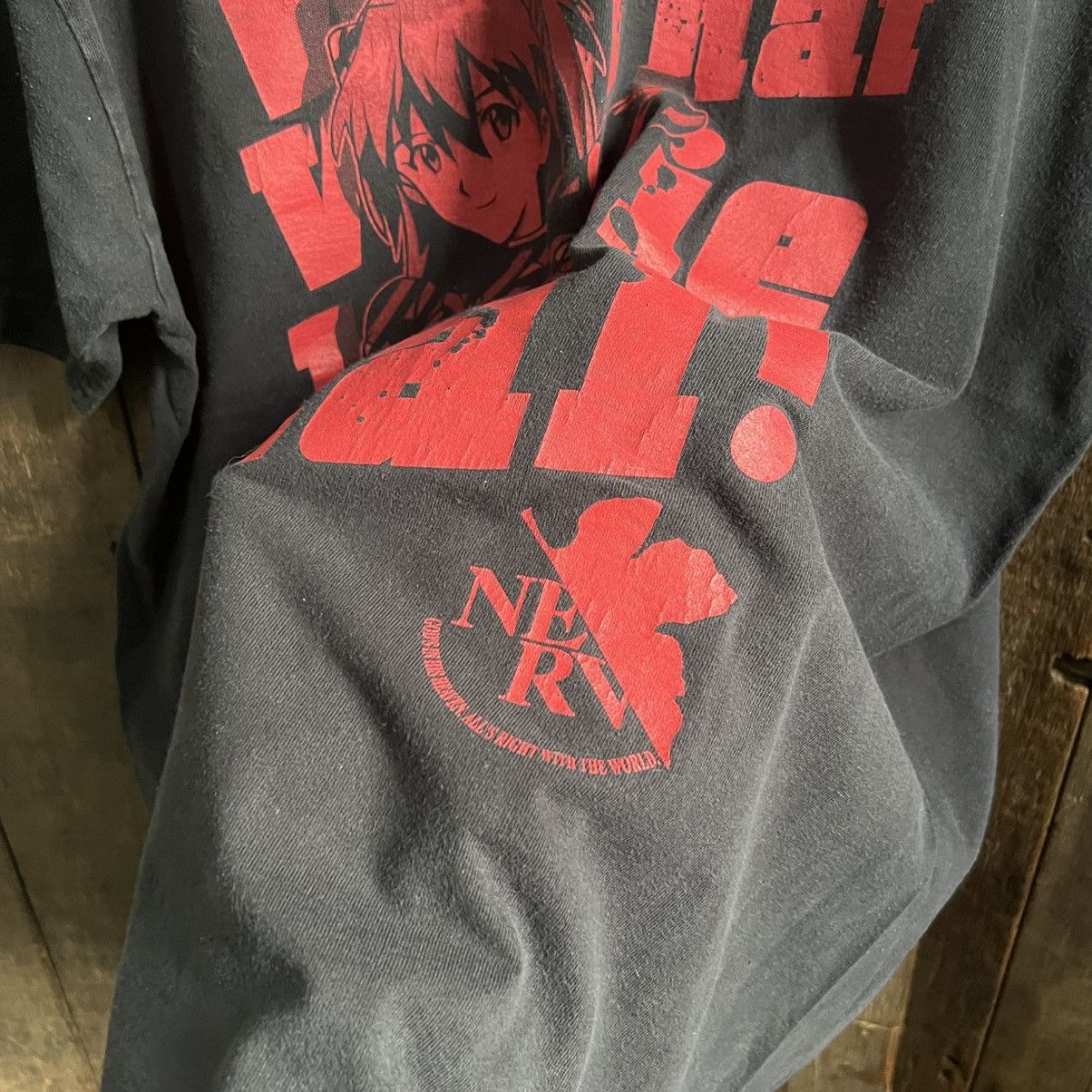Anime × Vintage Vintage Cospa Evangelion Asuka NERV Tshirt Size US L / EU 52-54 / 3 - 3 Thumbnail