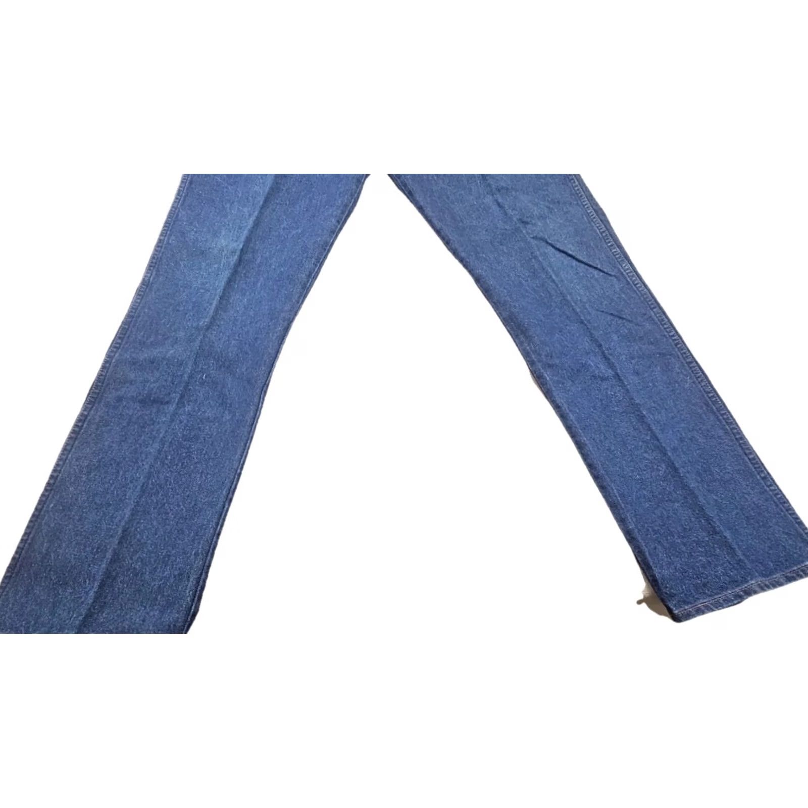 Wrangler Wrangler Jeans Men’s 42x34 Cowboy Cut Medium Denim Wash Regular Straight 100% Cotton Blue Cowboy Wrangler 13MWZ Mens Jeans Size US 42 / EU 58 - 7 Thumbnail