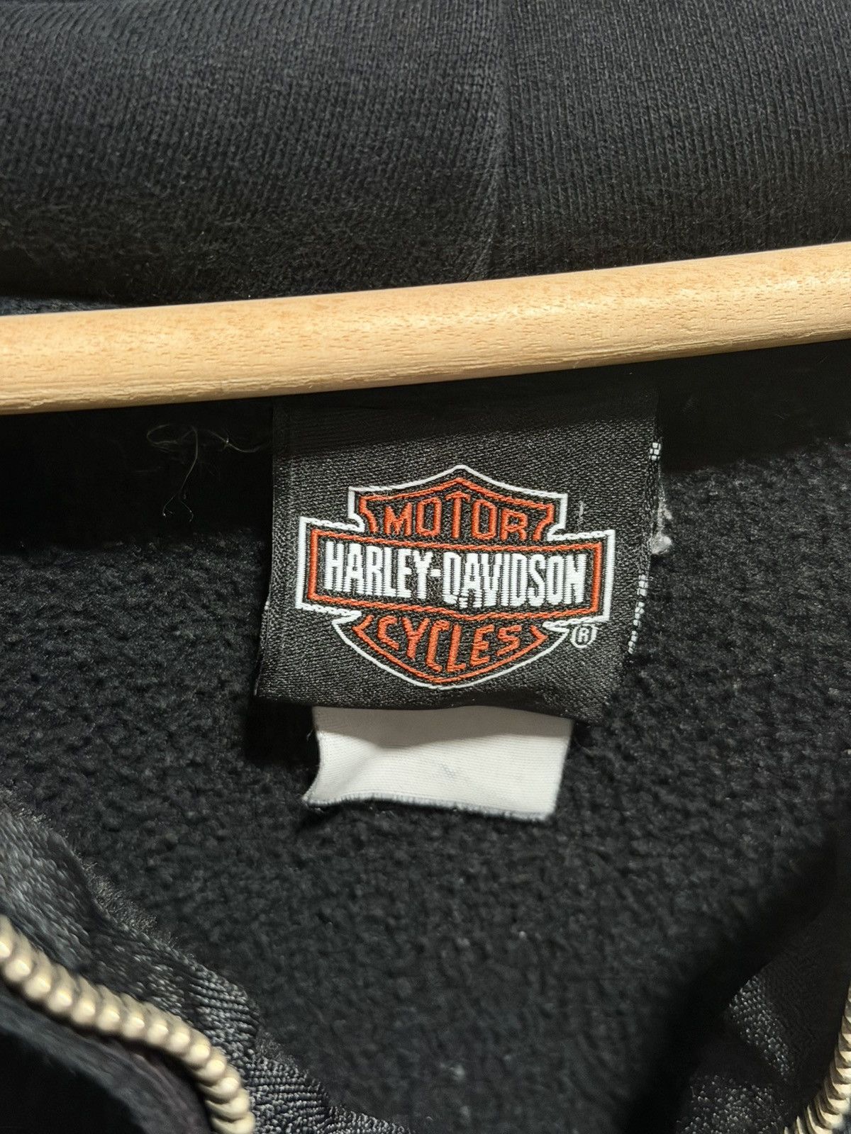 Harley Davidson VINTAGE Harley Davidson Flame Zip Up Size US L / EU 52-54 / 3 - 4 Thumbnail