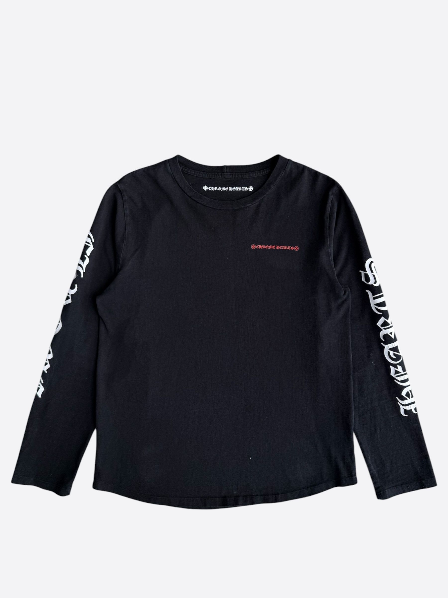 Chrome Hearts RARE Chrome Hearts Matty Boy Black/Pink Longsleeve T