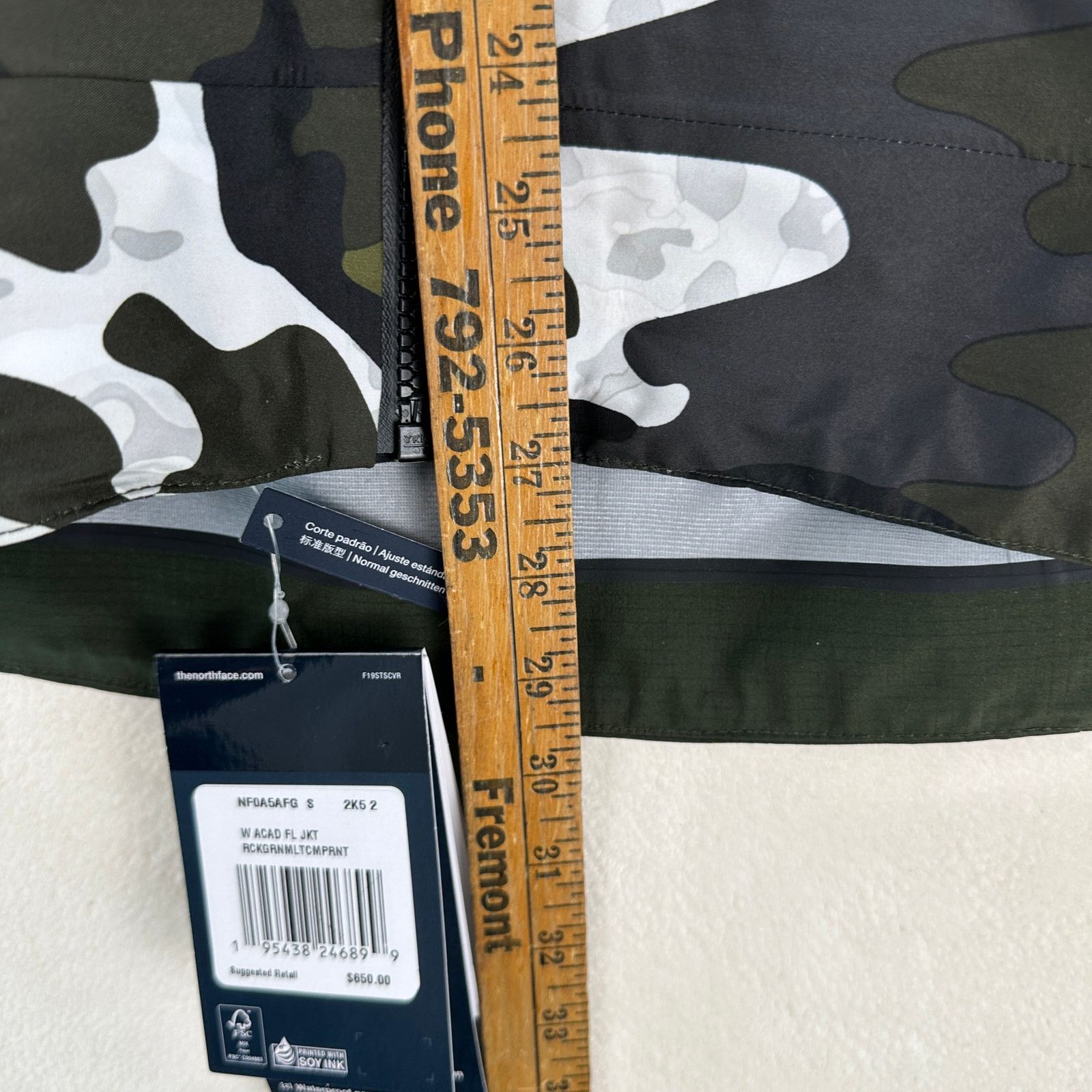 The North Face THE NORTH FACE WOMEN'S SMALL A-CAD FUTURELIGHT JACKET CAMO Size S / US 4 / IT 40 - 7 Thumbnail