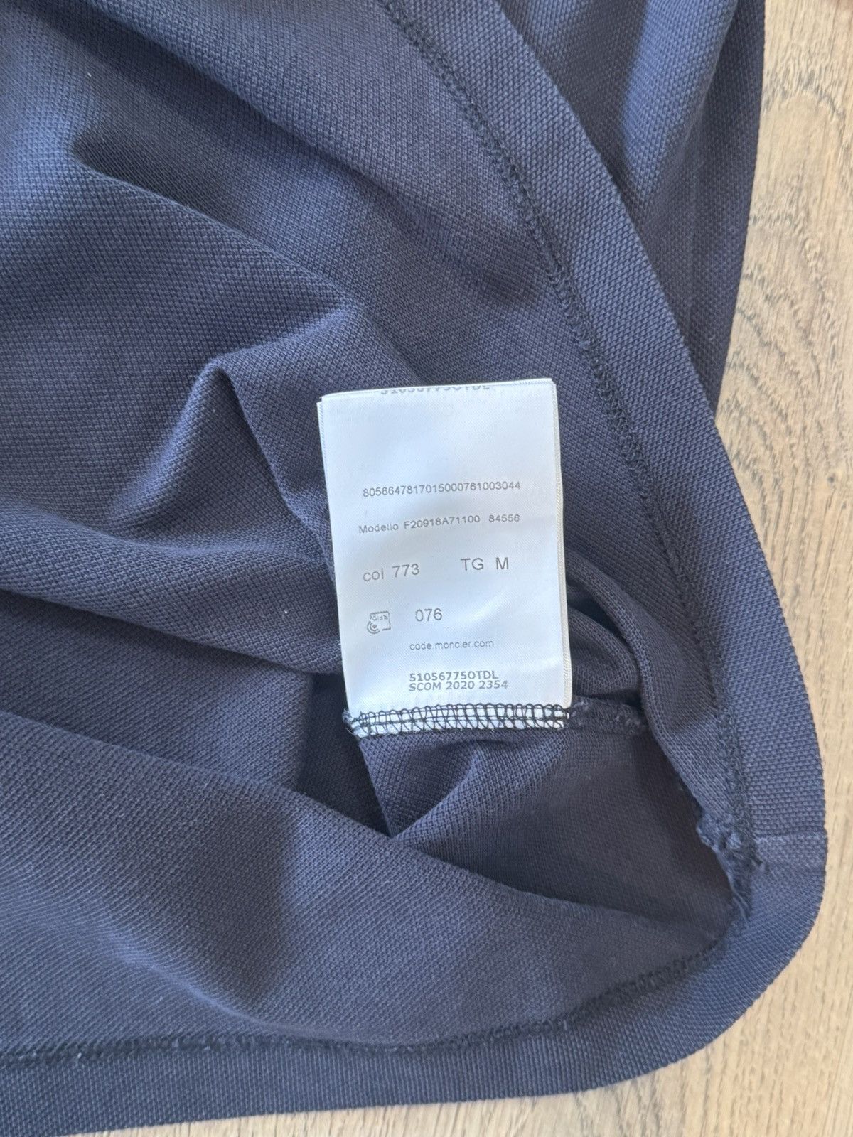 Moncler Moncler Polo Shirt Size US M / EU 48-50 / 2 - 6 Thumbnail