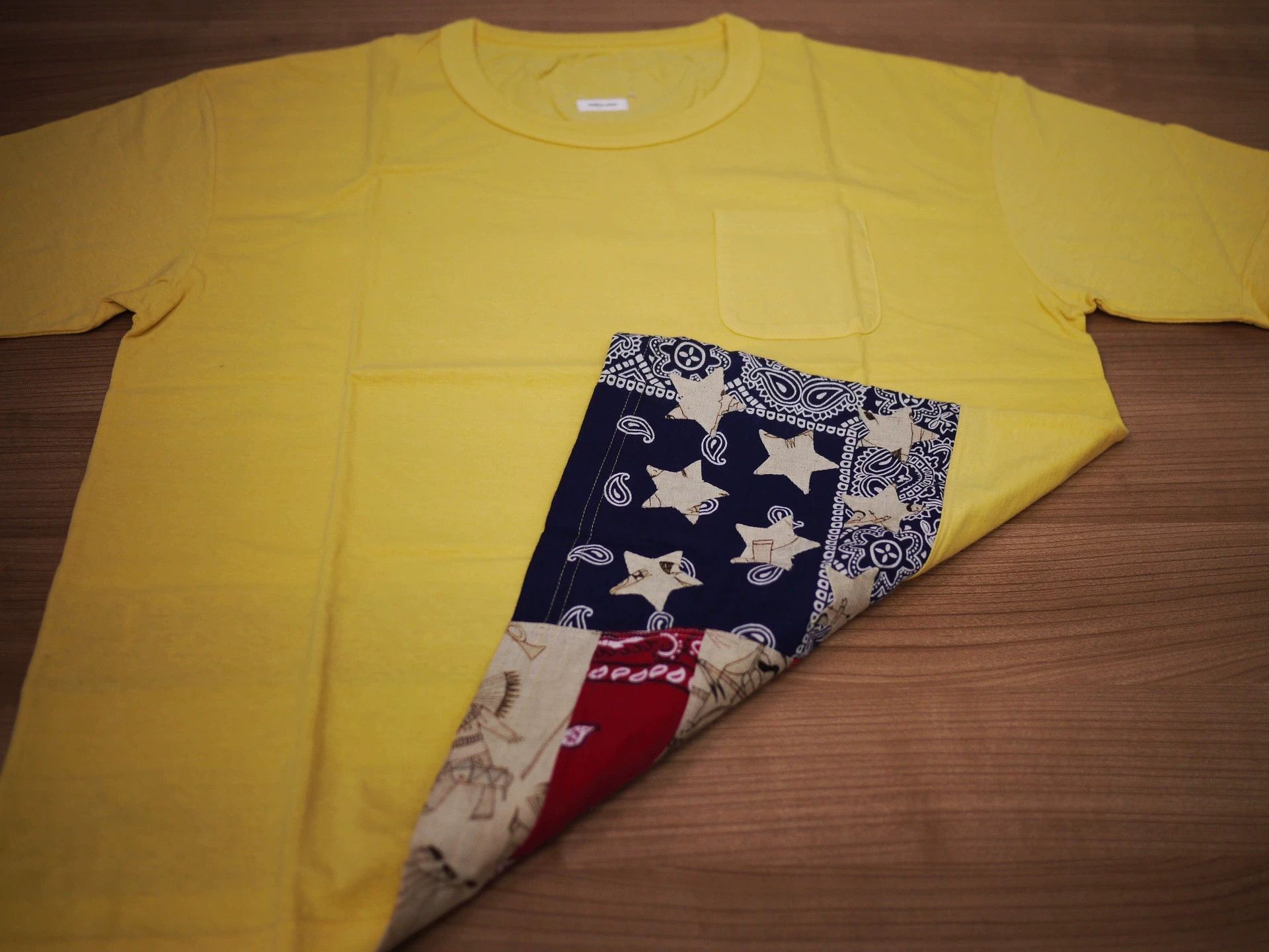 Visvim VISVIM JUMBO TEE STARS YELLOW Size 2/4 Size XS / US 0-2 / IT 36-38 - 6 Thumbnail