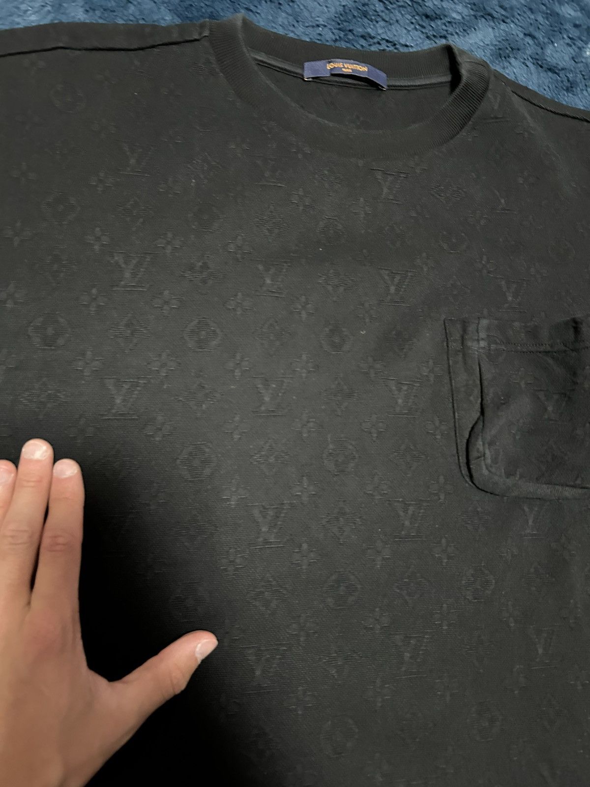 Louis Vuitton Louis vuitton monogram pocket tee Size US M / EU 48-50 / 2 - 2 Thumbnail