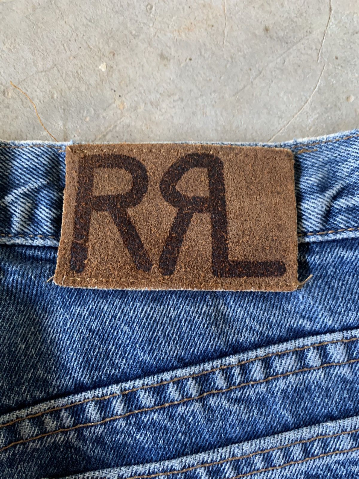 RRL Ralph Lauren Vintage Double RRL Ralph Lauren Made In Usa Distressed Denim Size US 30 / EU 46 - 5 Thumbnail