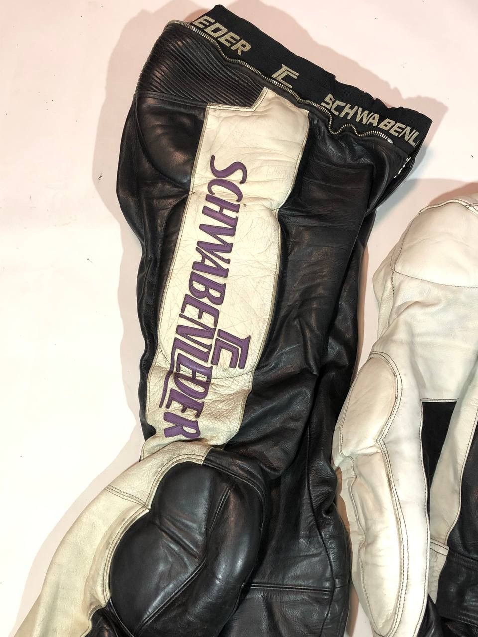 Sports Specialties Schwabenleder Racing Moto Track Suit Leather Vintage Size US L / EU 52-54 / 3 - 6 Thumbnail