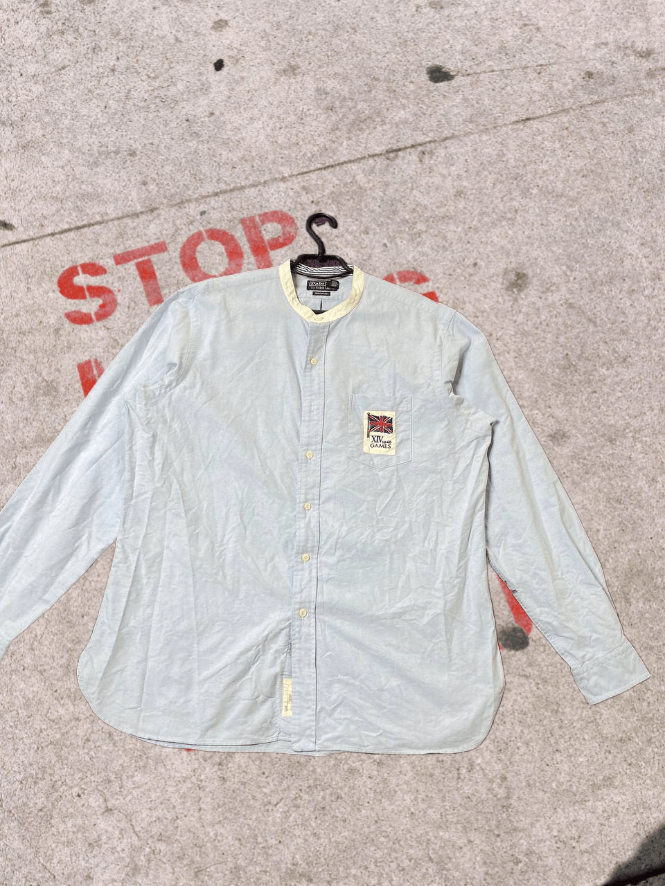 Polo Ralph Lauren VINTAGE Polo Ralph Lauren Button Down Shirt Size US XL / EU 56 / 4 - 1 Thumbnail