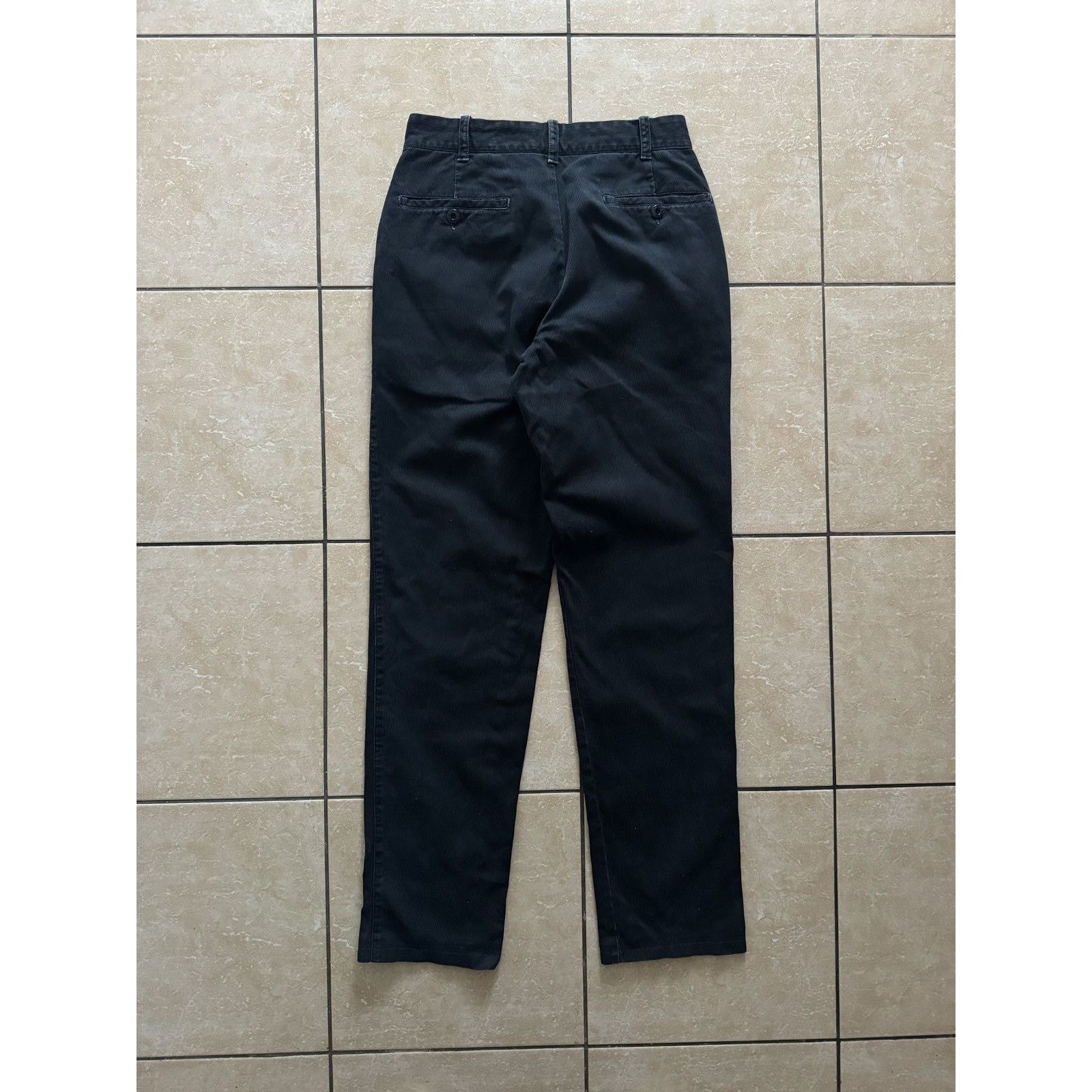 Stone Island Vintage Stone Island Corduroy black pants Size US 30 / EU 46 - 9 Thumbnail