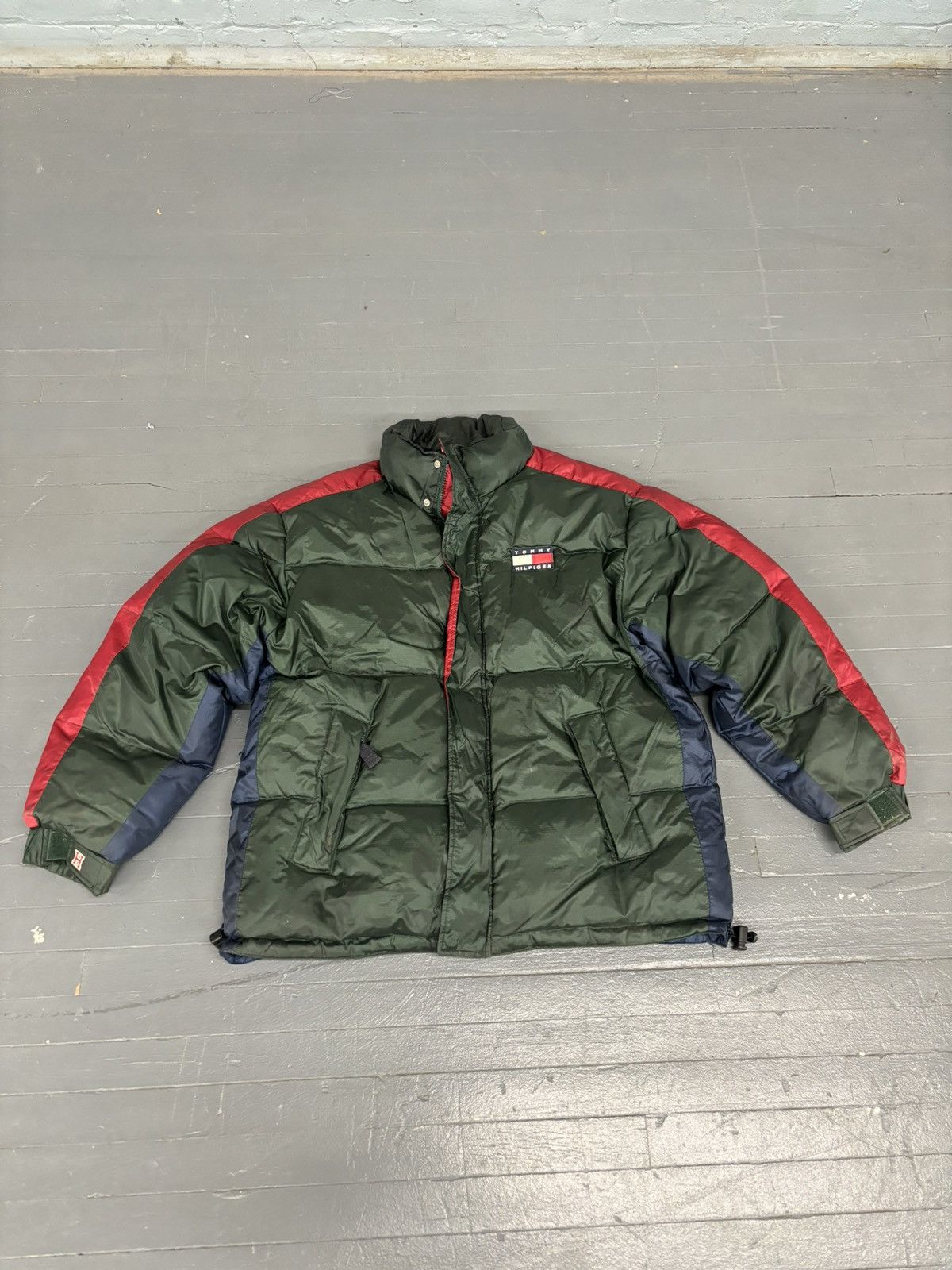 Tommy Hilfiger × Vintage Vintage Tommy Hilfiger Puffer Jacket Size US XL / EU 56 / 4 - 6 Thumbnail