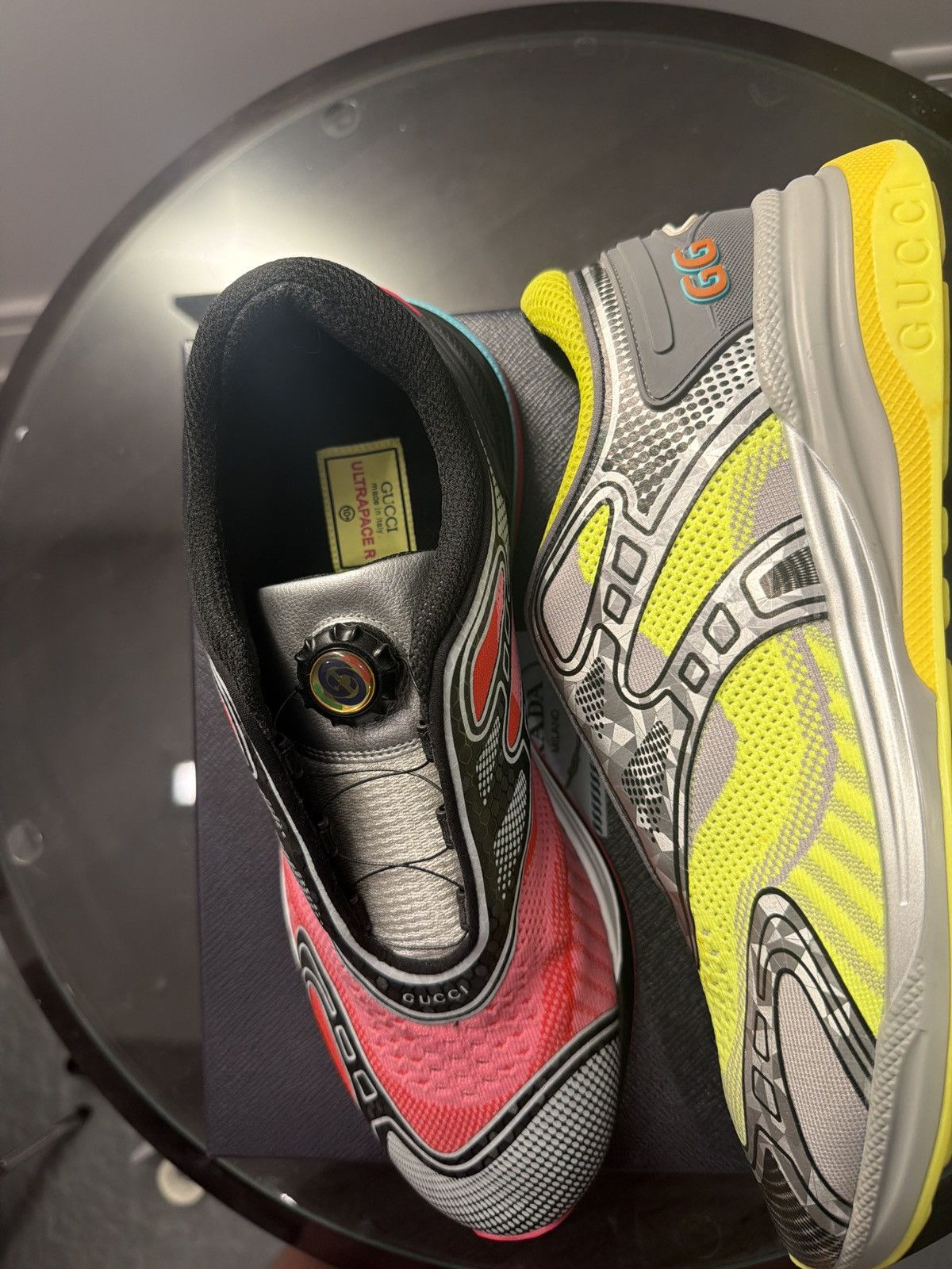 Gucci Gucci Ultrapace R BOA Dial Sneakers – 10.5– Rare Colorway Size US 10.5 / EU 43-44 - 7 Thumbnail