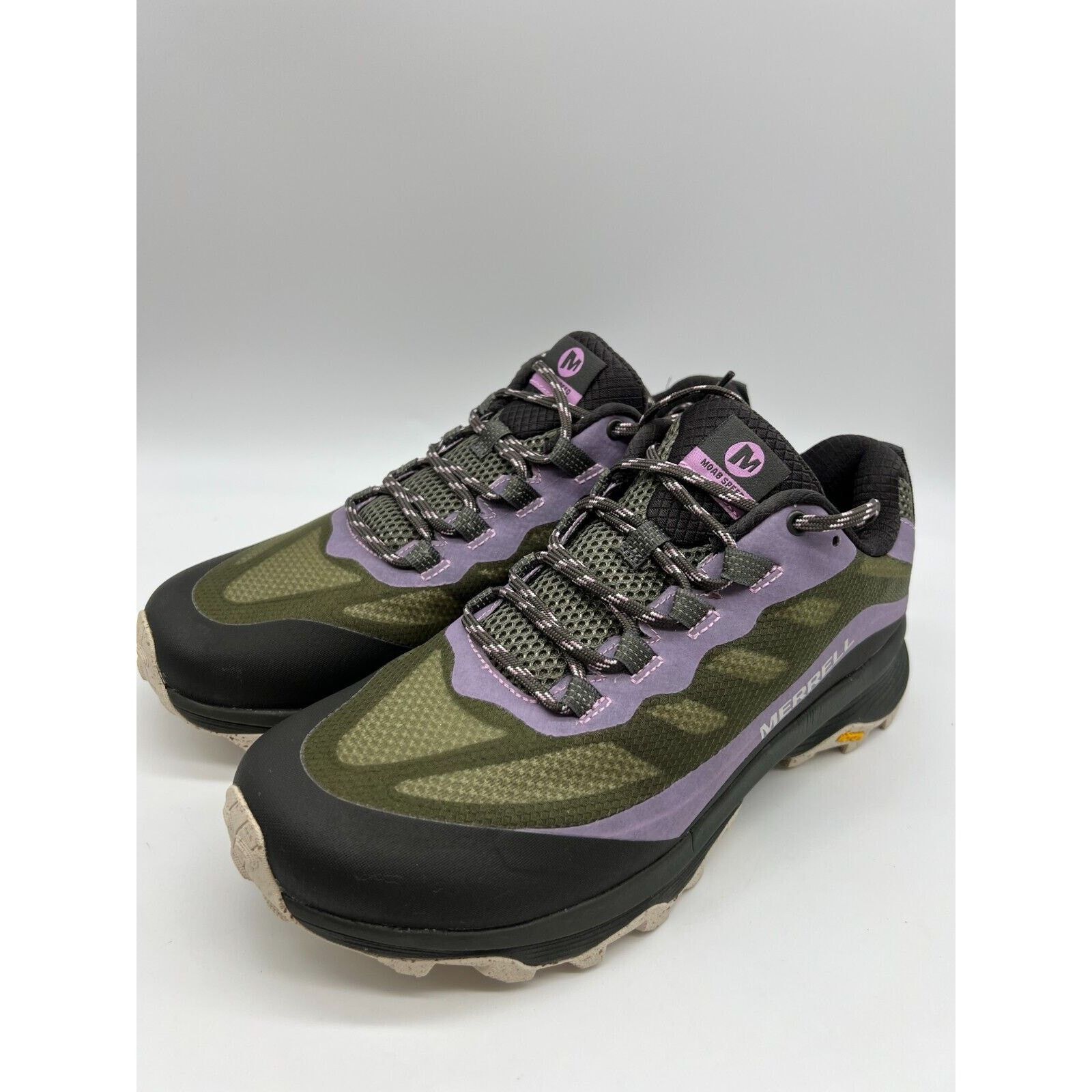 Merrell Merrell Moab Speed Green Purple Black Womens Hiking Size 9.5 Size US 9.5 / IT 39.5 - 7 Thumbnail