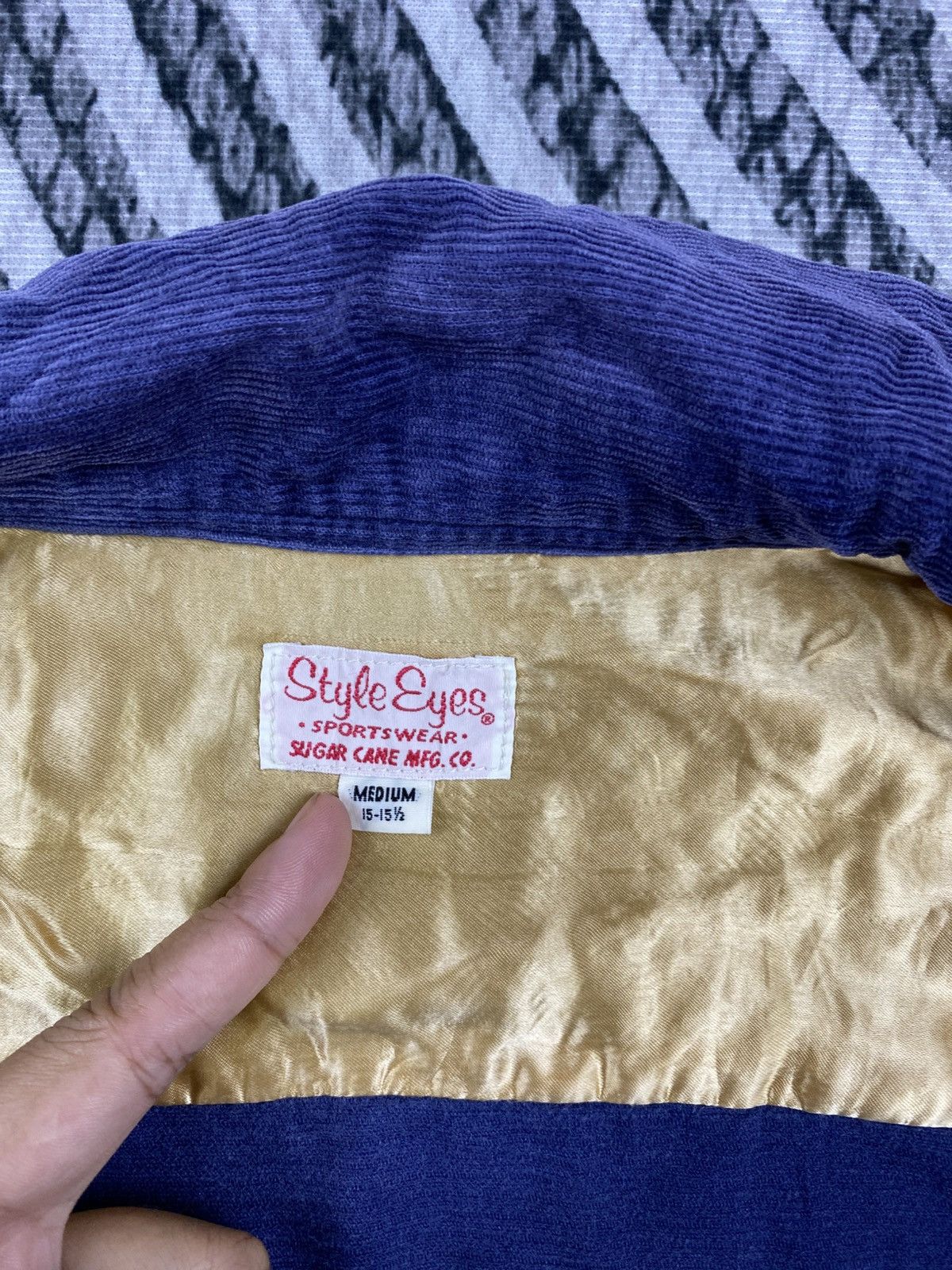 Sugar Cane 🔥Vintage Sugar Cane Style Eyes Native Button Ups Shirt Size US M / EU 48-50 / 2 - 9 Thumbnail