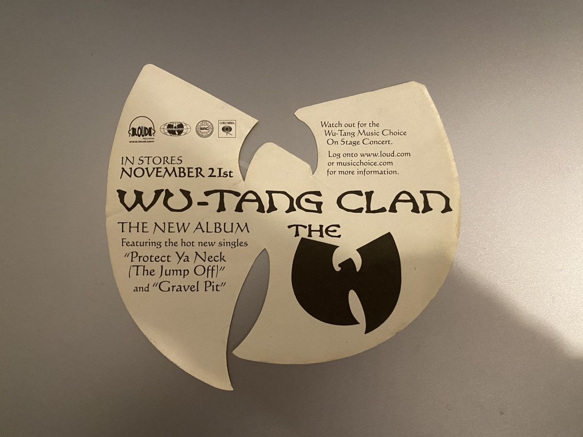 Vintage × Wu-Tang Clan Vintage 90’s Wu tang clan promo sticker set Size ONE SIZE - 2 Thumbnail