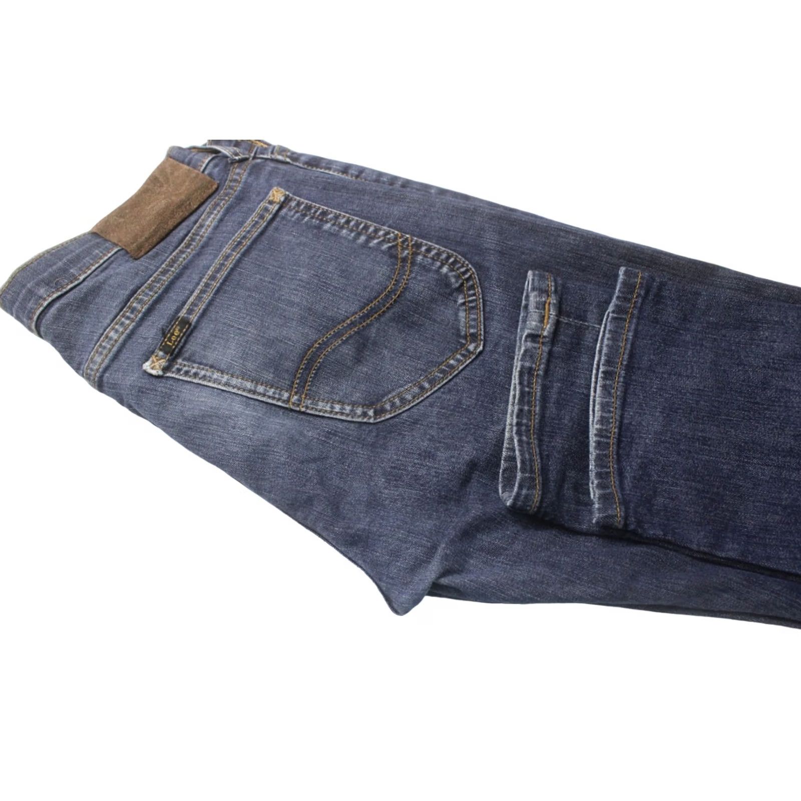 Lee LEE Luke Jeans Men's W29/L32 Slim Fit Blue Denim Casual Faded Zip Fly Size US 29 - 4 Thumbnail