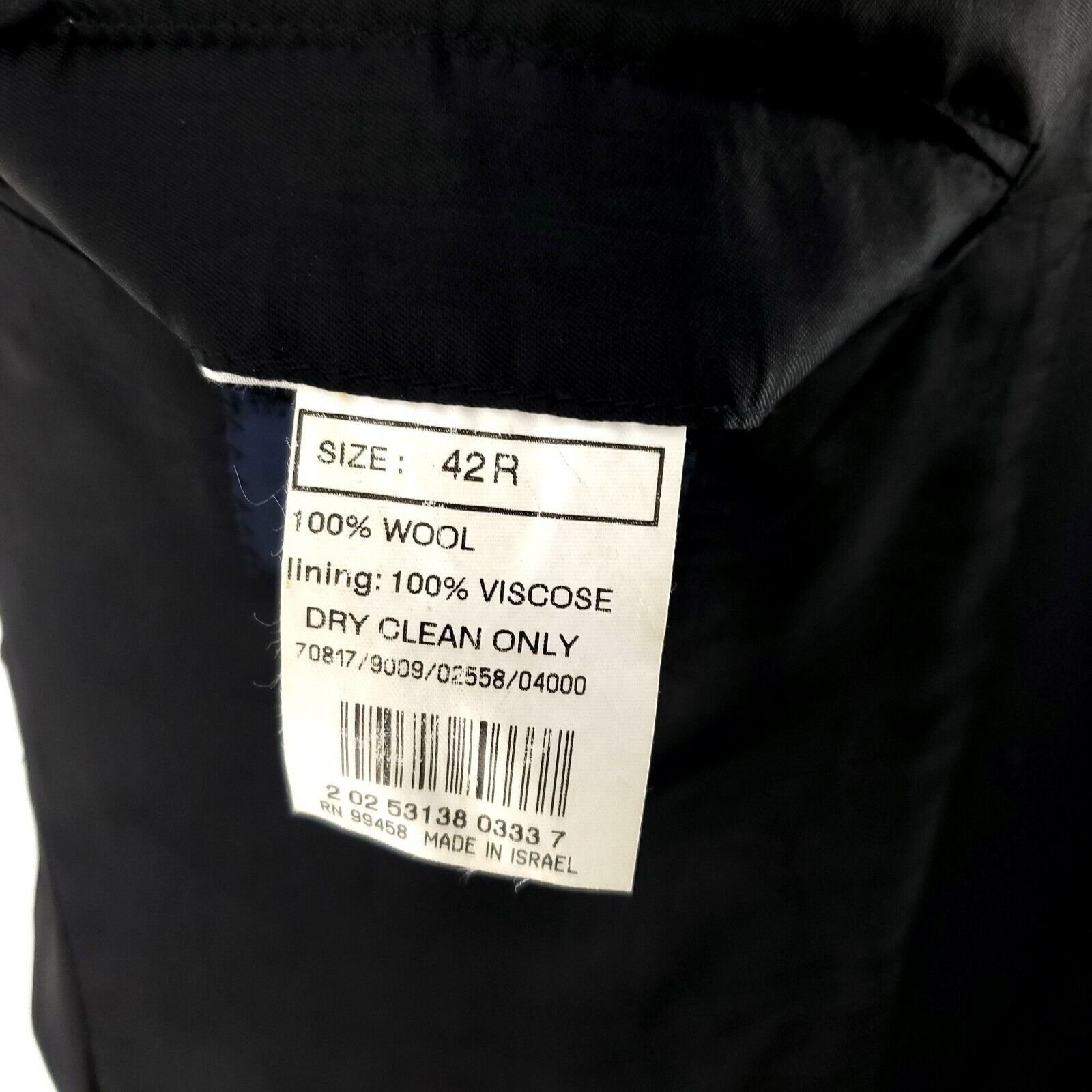 Brooks Brothers Brooks Brothers 346 Wool 3 Button Blazer 42R Black Suit Jack Size 42R - 8 Thumbnail