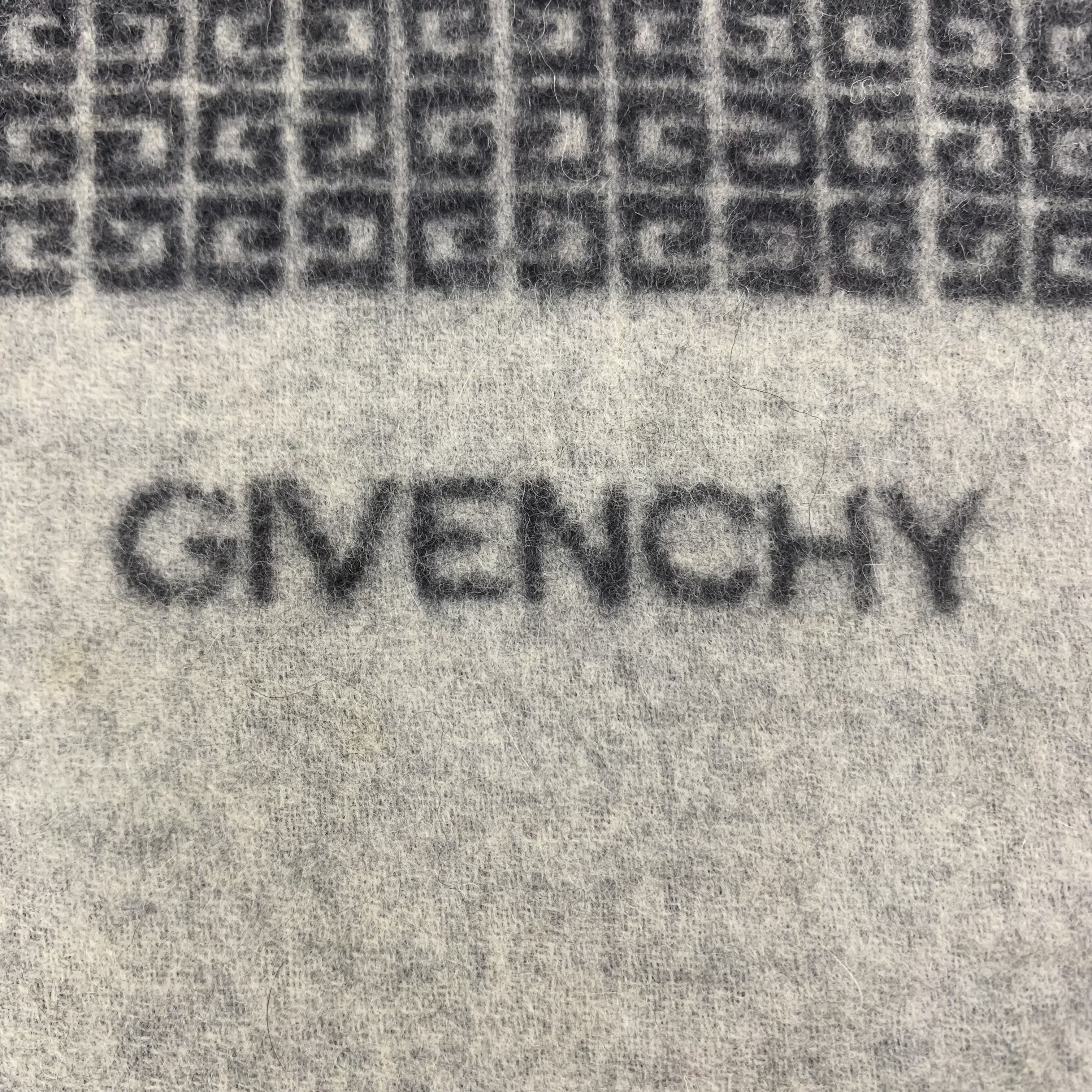 Givenchy Givenchy Scarf Wool Muffler Neck Wrap BL9237 Size ONE SIZE - 5 Thumbnail