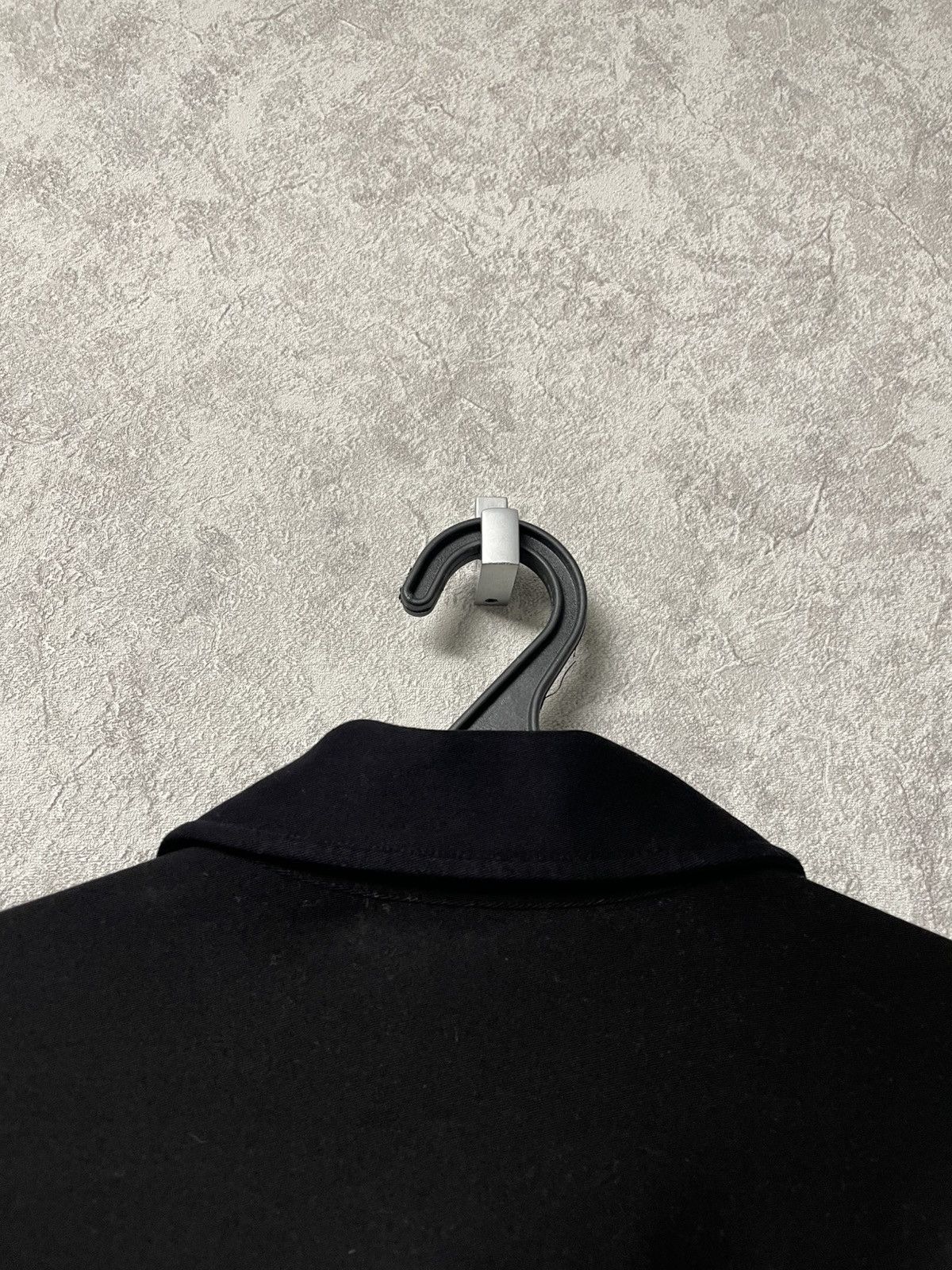 Arket Arket Black Basic Cotton Zip-Up Overshirt Jacket Size US M / EU 48-50 / 2 - 17 Thumbnail