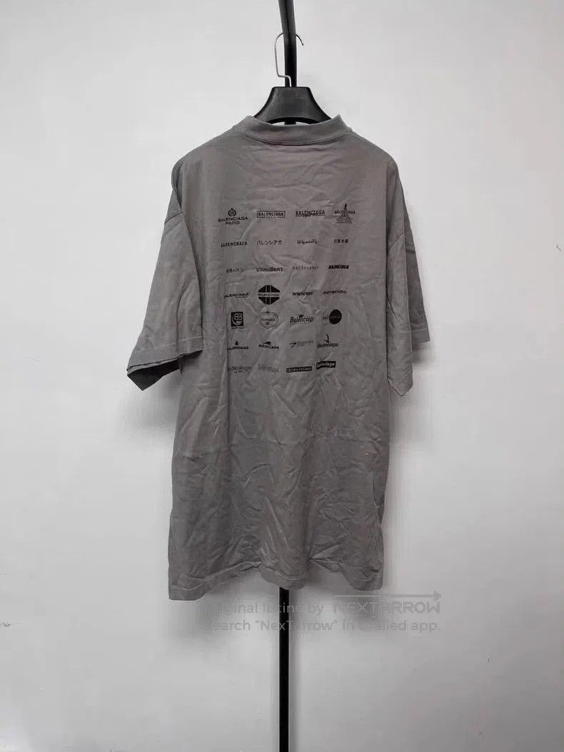 Balenciaga Balenciaga Logo Print Crewneck Short Sleeve T-shirt. Size US S / EU 44-46 / 1 - 2 Thumbnail