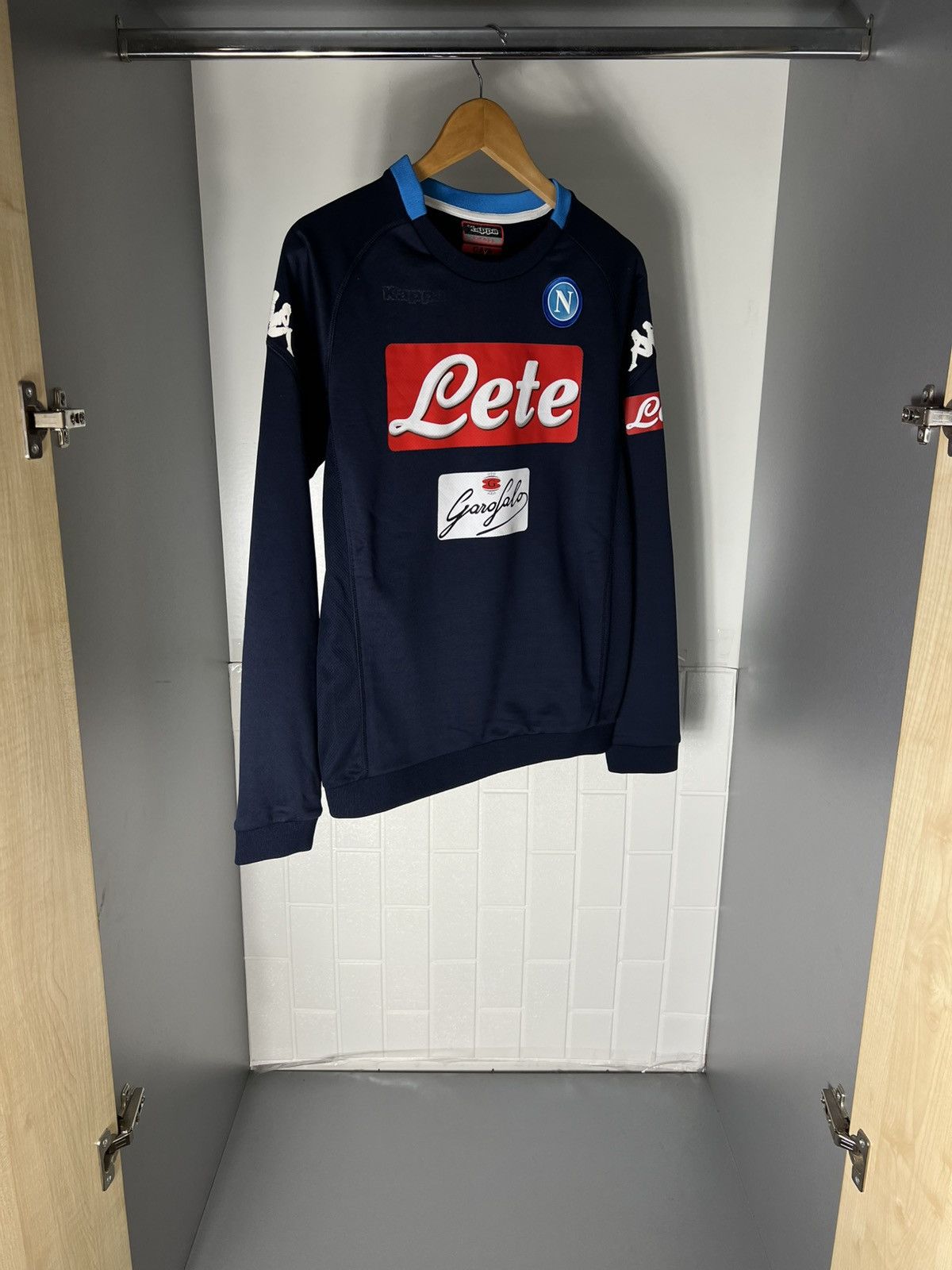 Kappa VINTAGE KAPPA FC NAPOLI ITALY RETRO SOCCER JERSEY Y2K 90s Size US S / EU 44-46 / 1 - 3 Thumbnail