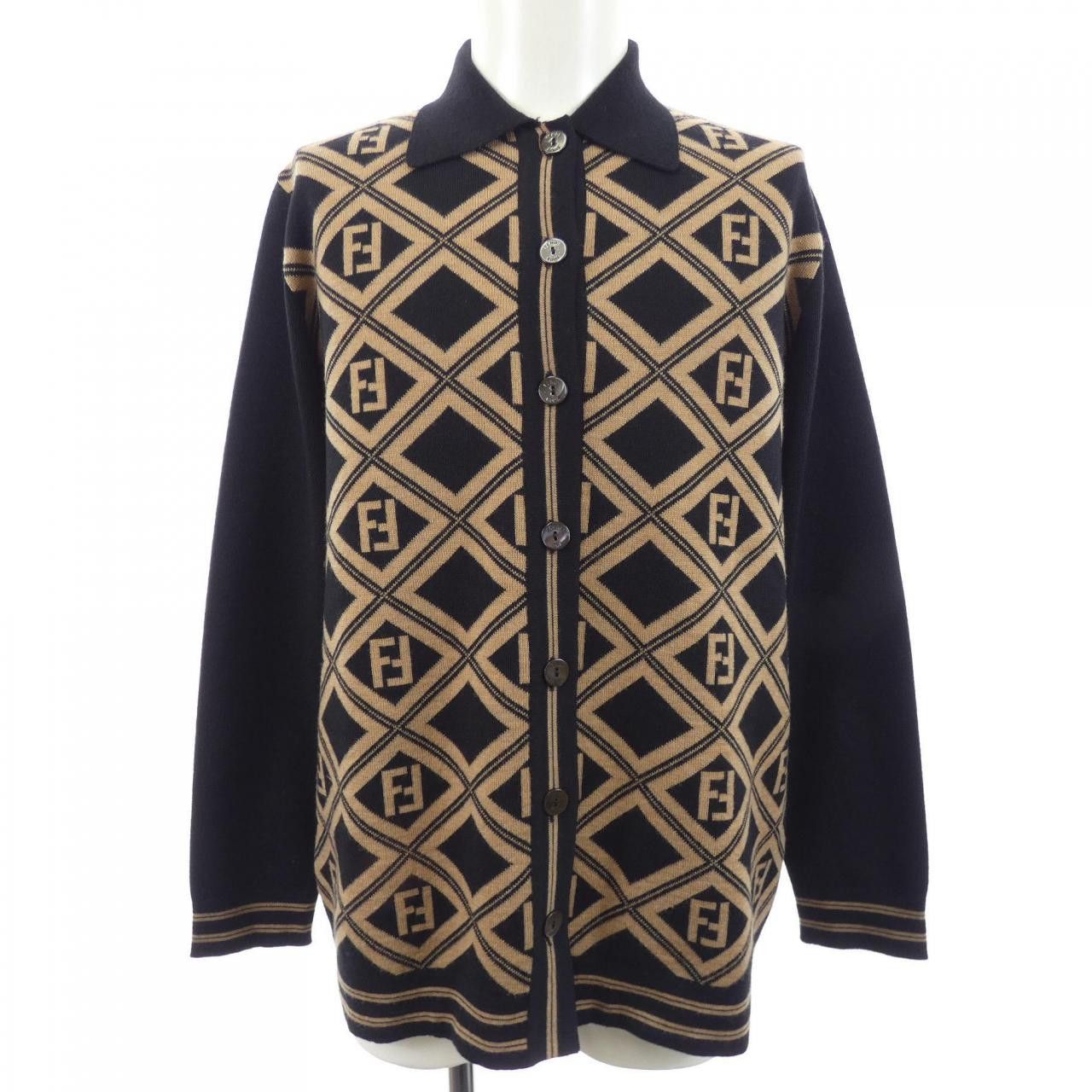Fendi Fendi Fendi Cardigan Textile Tops DUTY FREE for USA Size ONE SIZE - 1 Thumbnail