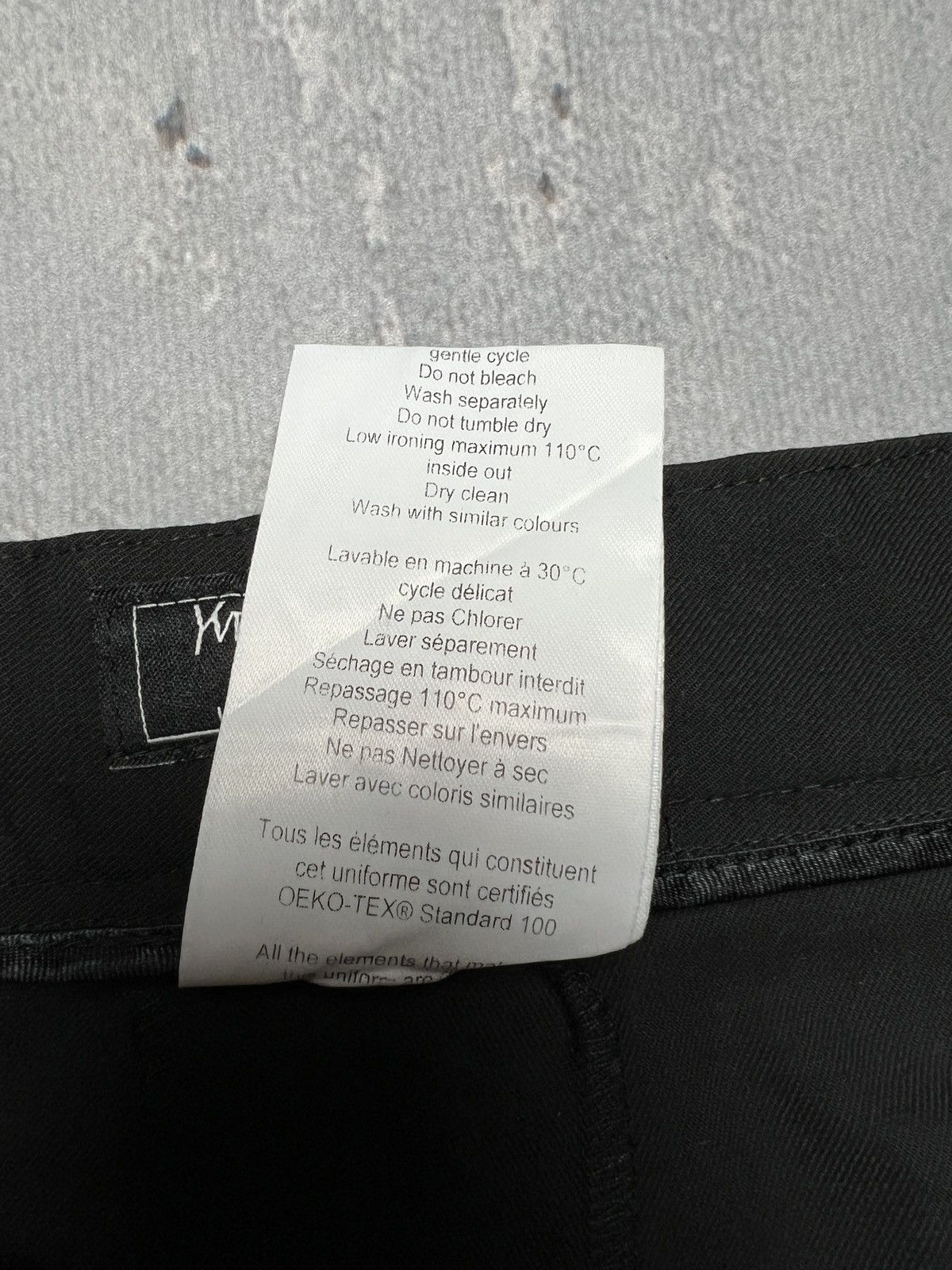 Yves Saint Laurent Vintage Yves Saint Laurent Uniform Beaute Pants Not For Sale Size 28" / US 6 / IT 42 - 10 Thumbnail